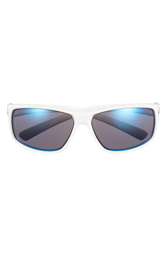 WHITE/ GREY W/ BLUE FLASH