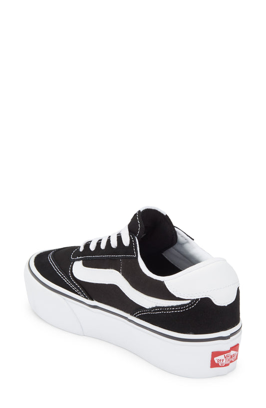 SUEDE/CANVAS BLACK/WHITE