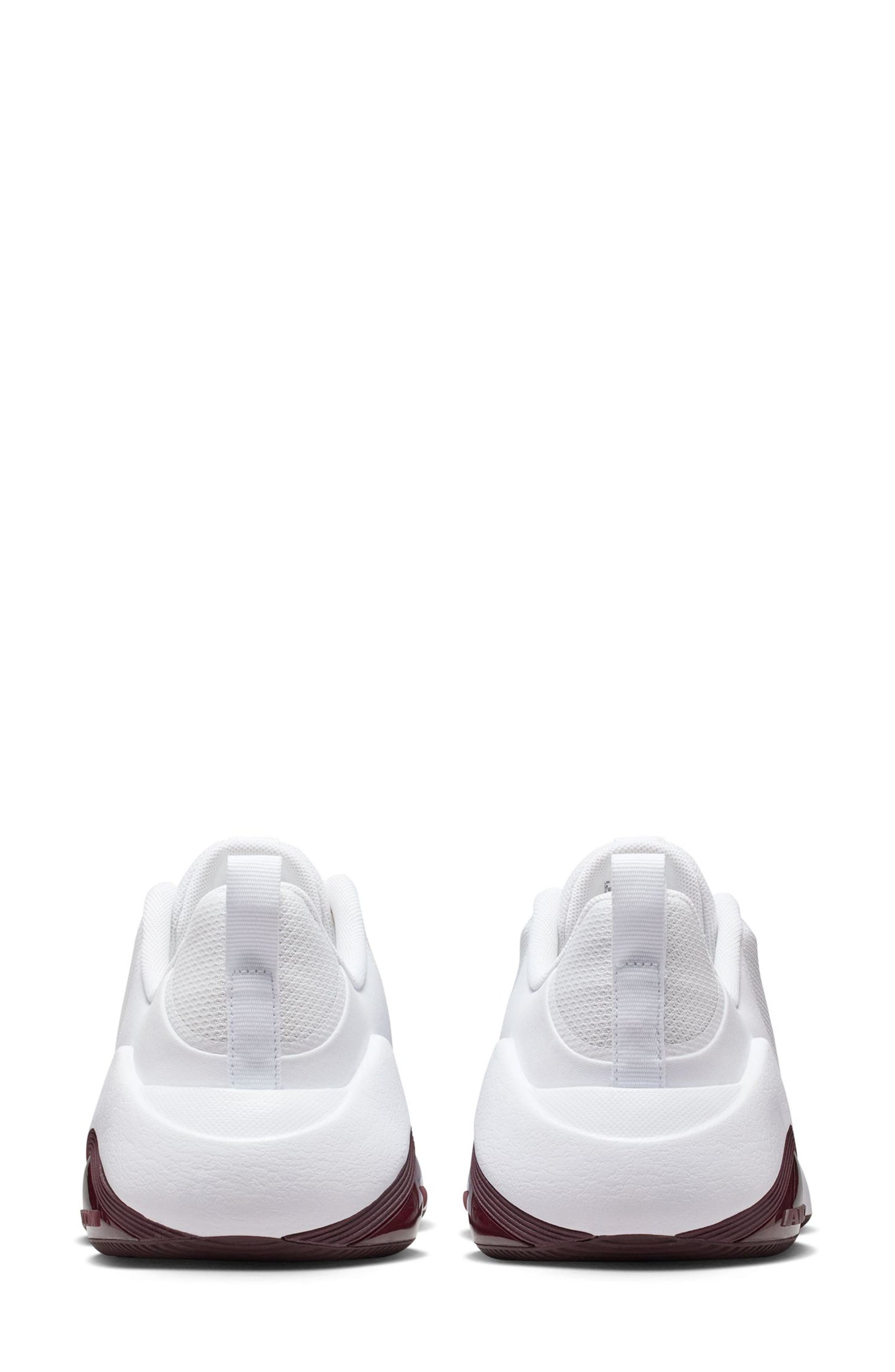 WHITE/ BURGUNDY CRUSH/ WHITE