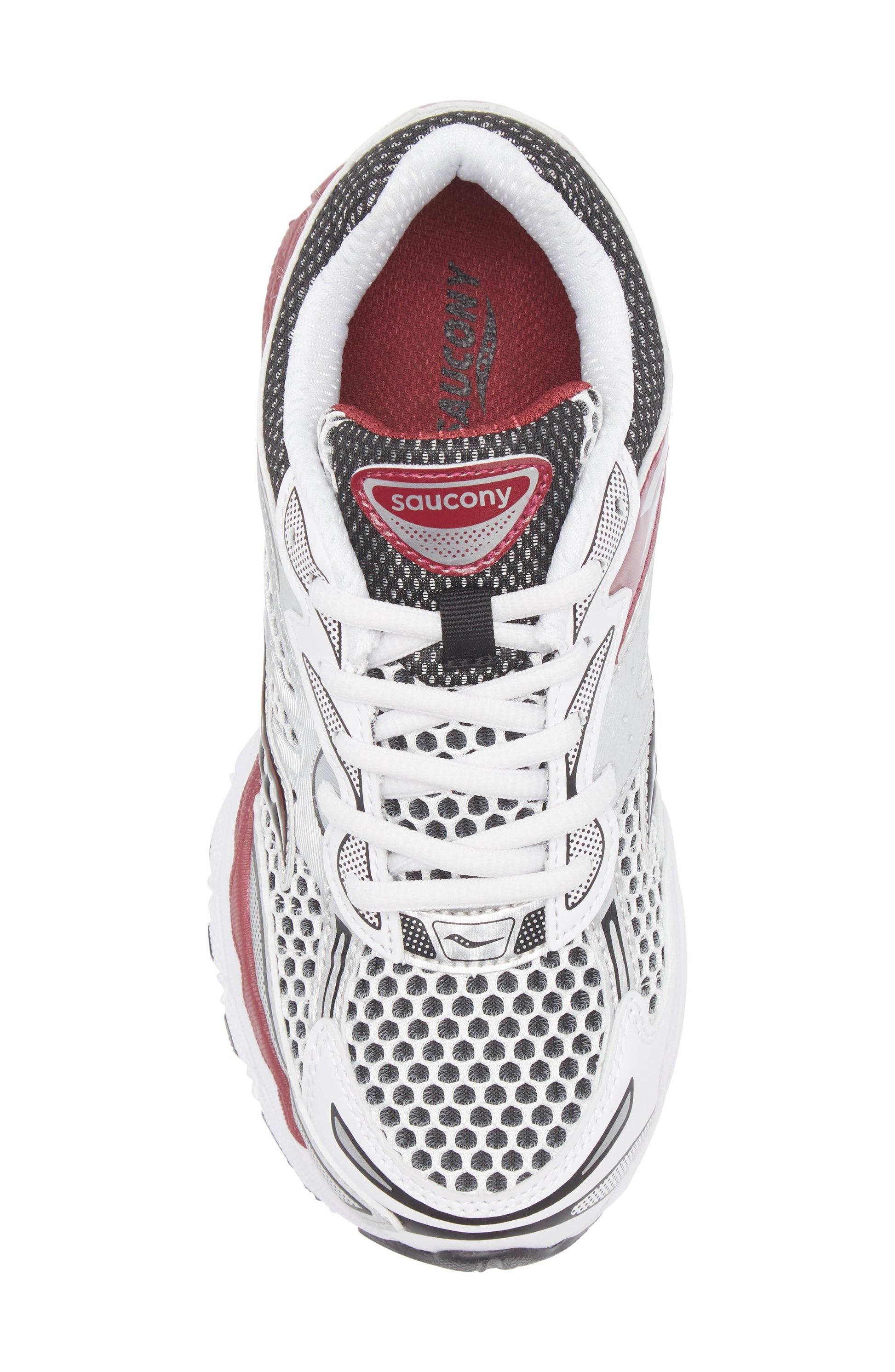SILVER/ RED