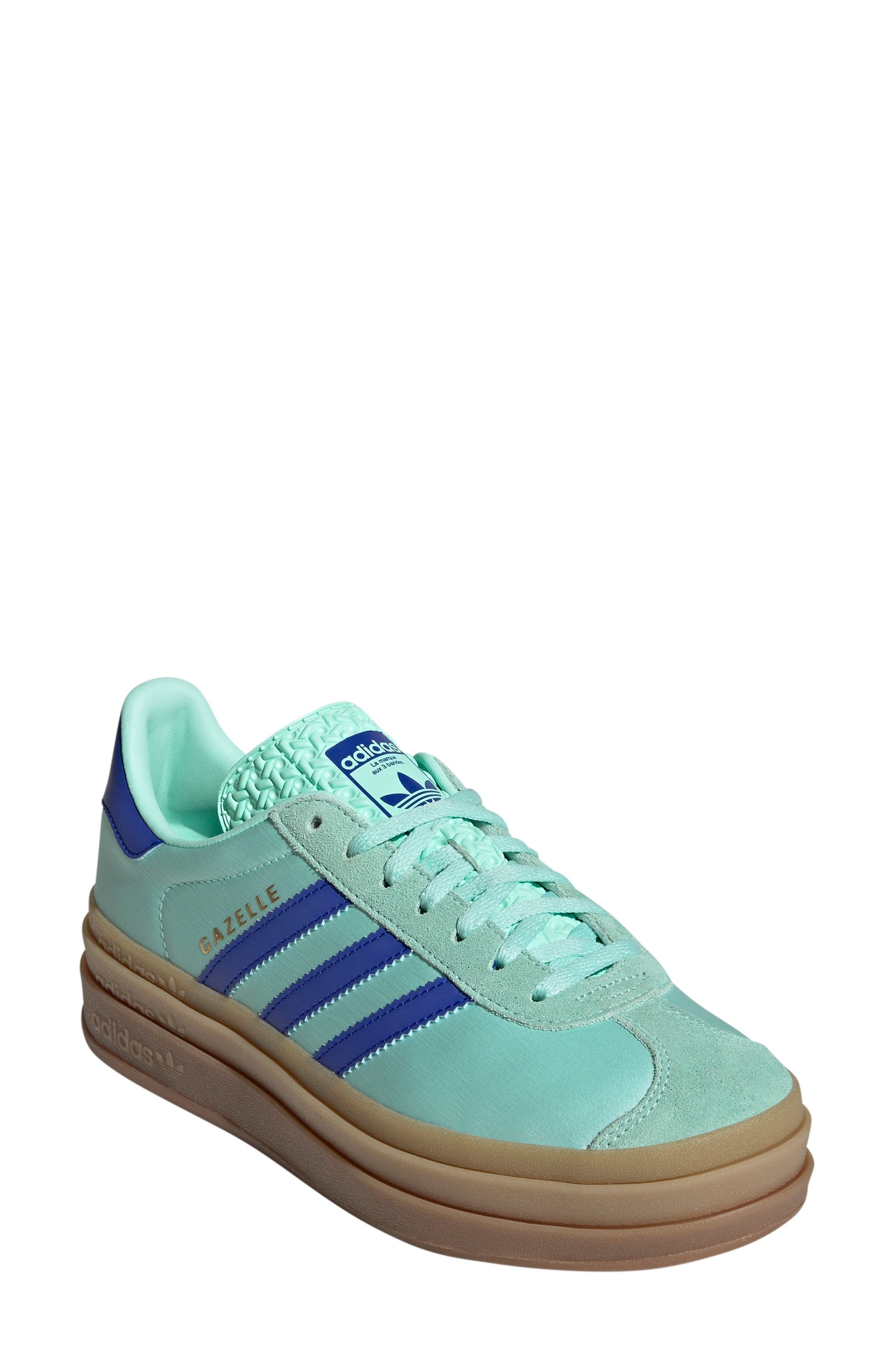 CLEAR MINT/BLUE/ GOLD MET
