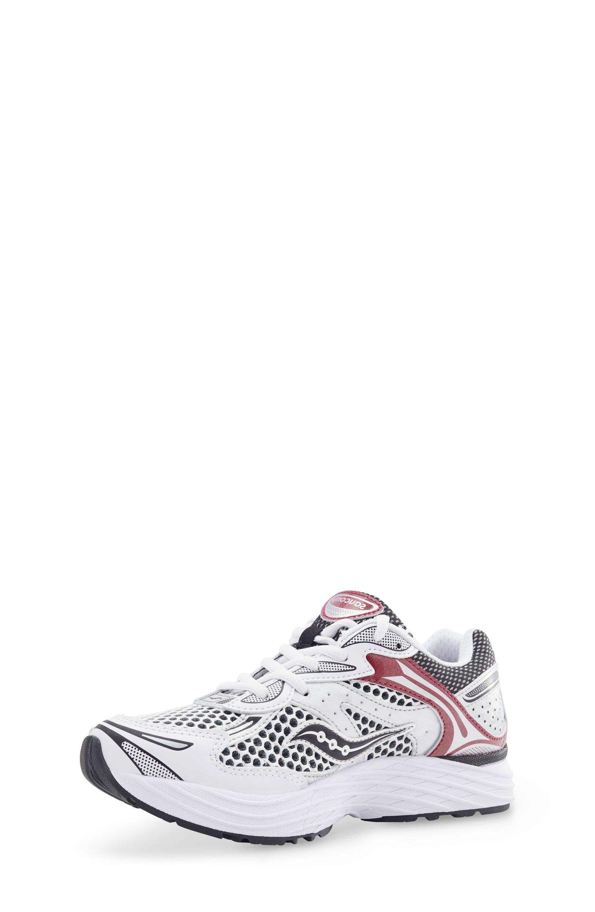 SILVER/ RED