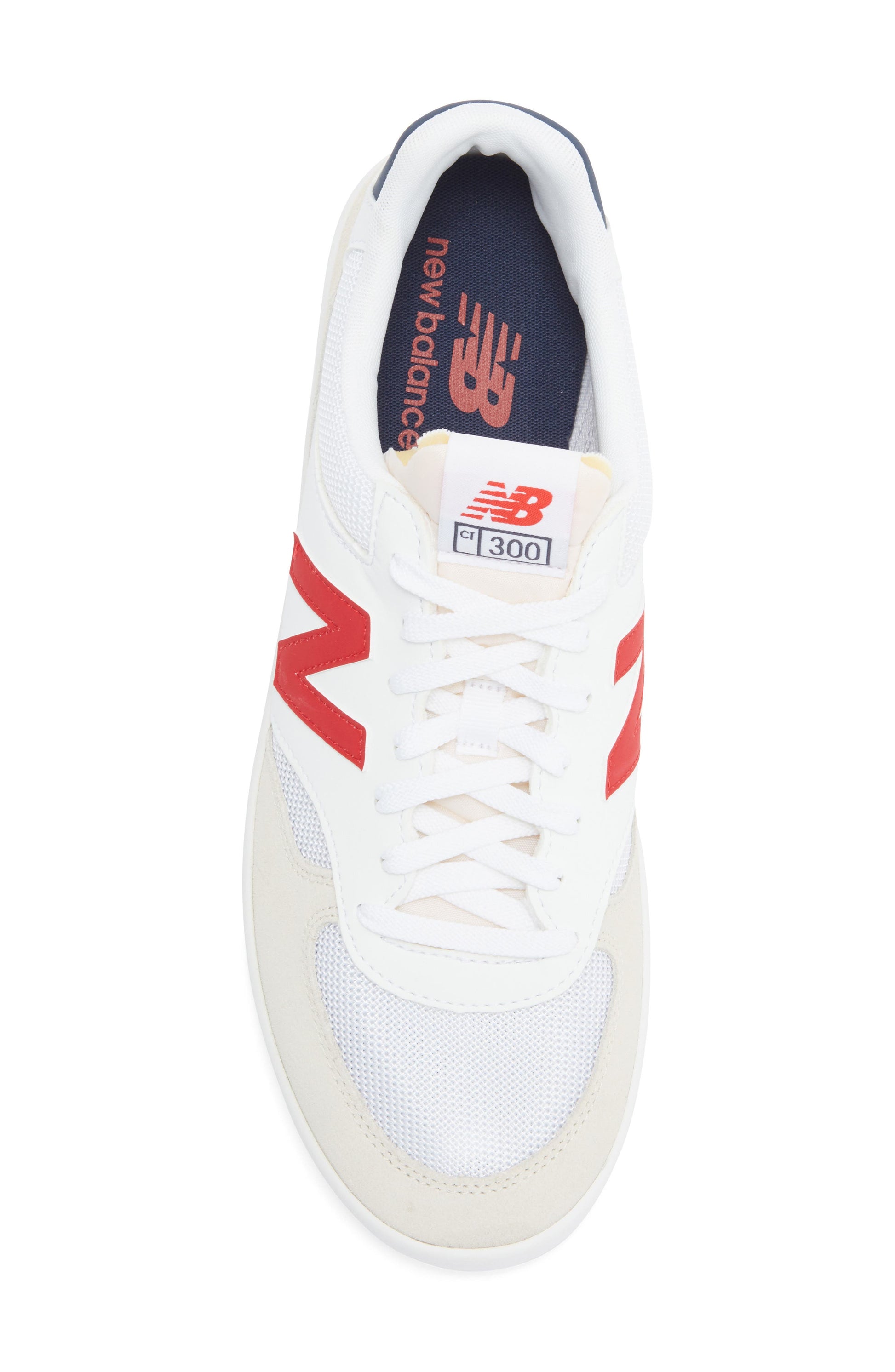 WHITE/ RED