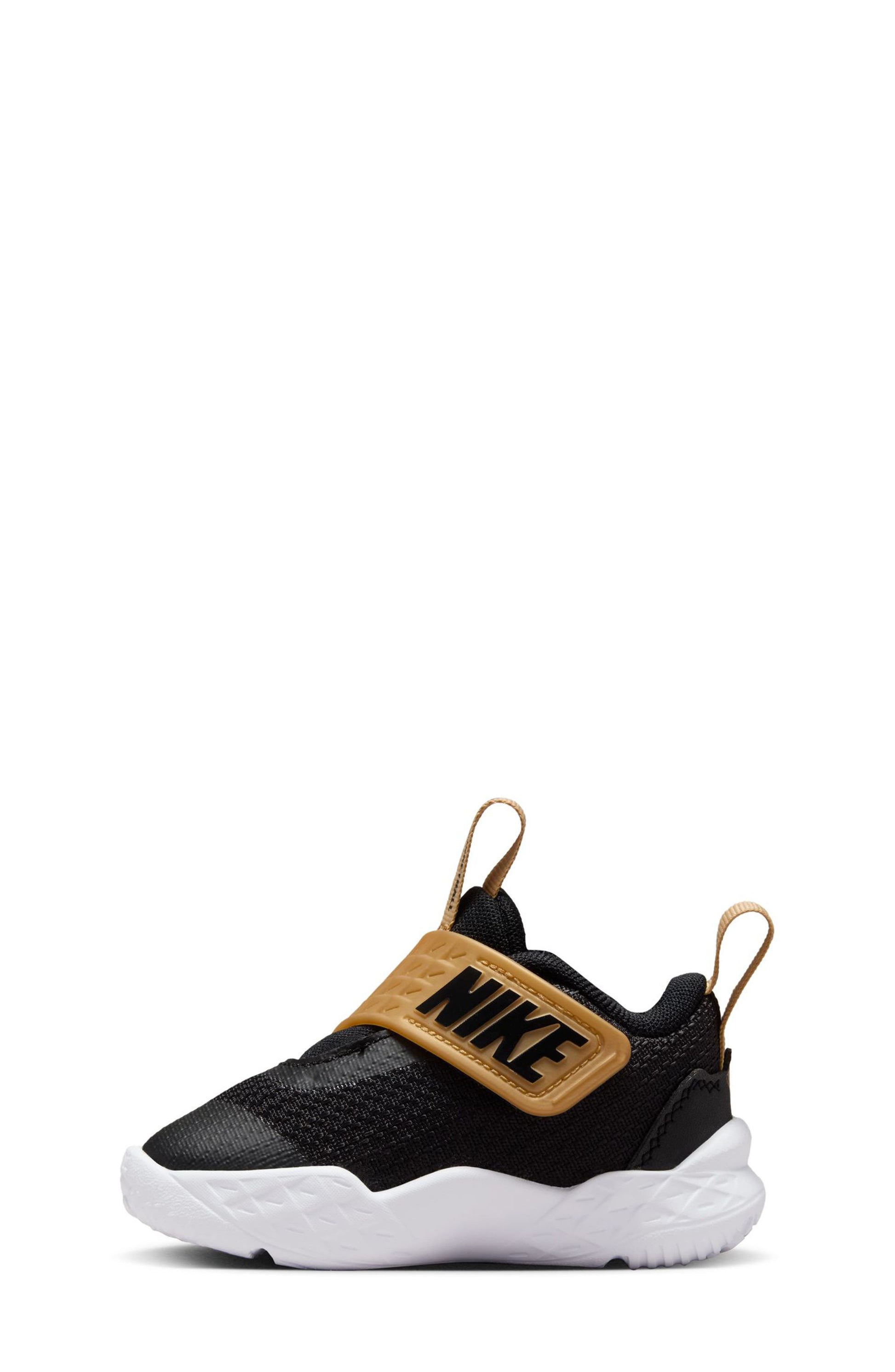 BLACK/ METALLIC GOLD/ WHITE