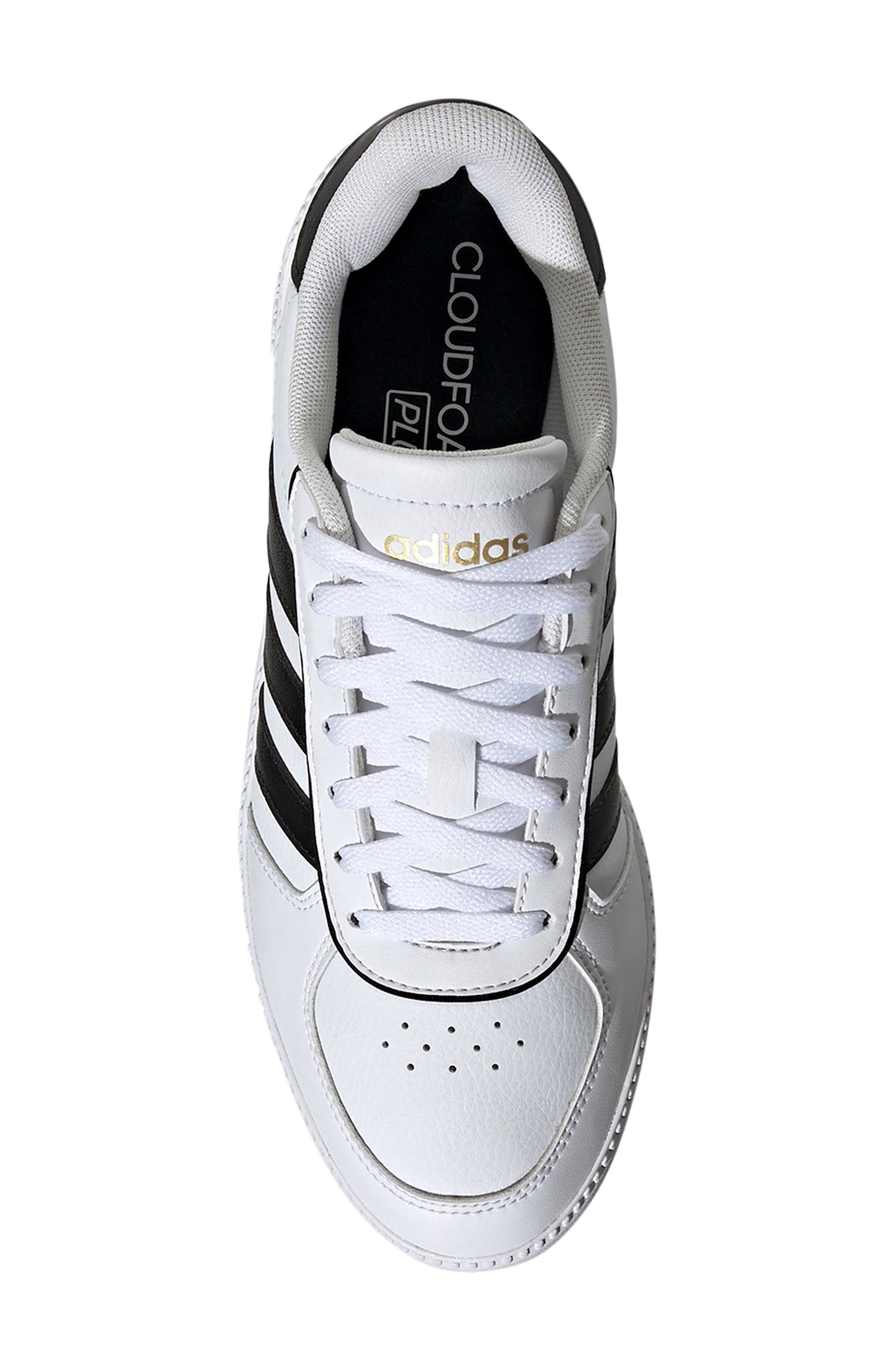 WHITE/ BLACK/ GOLD METALLIC