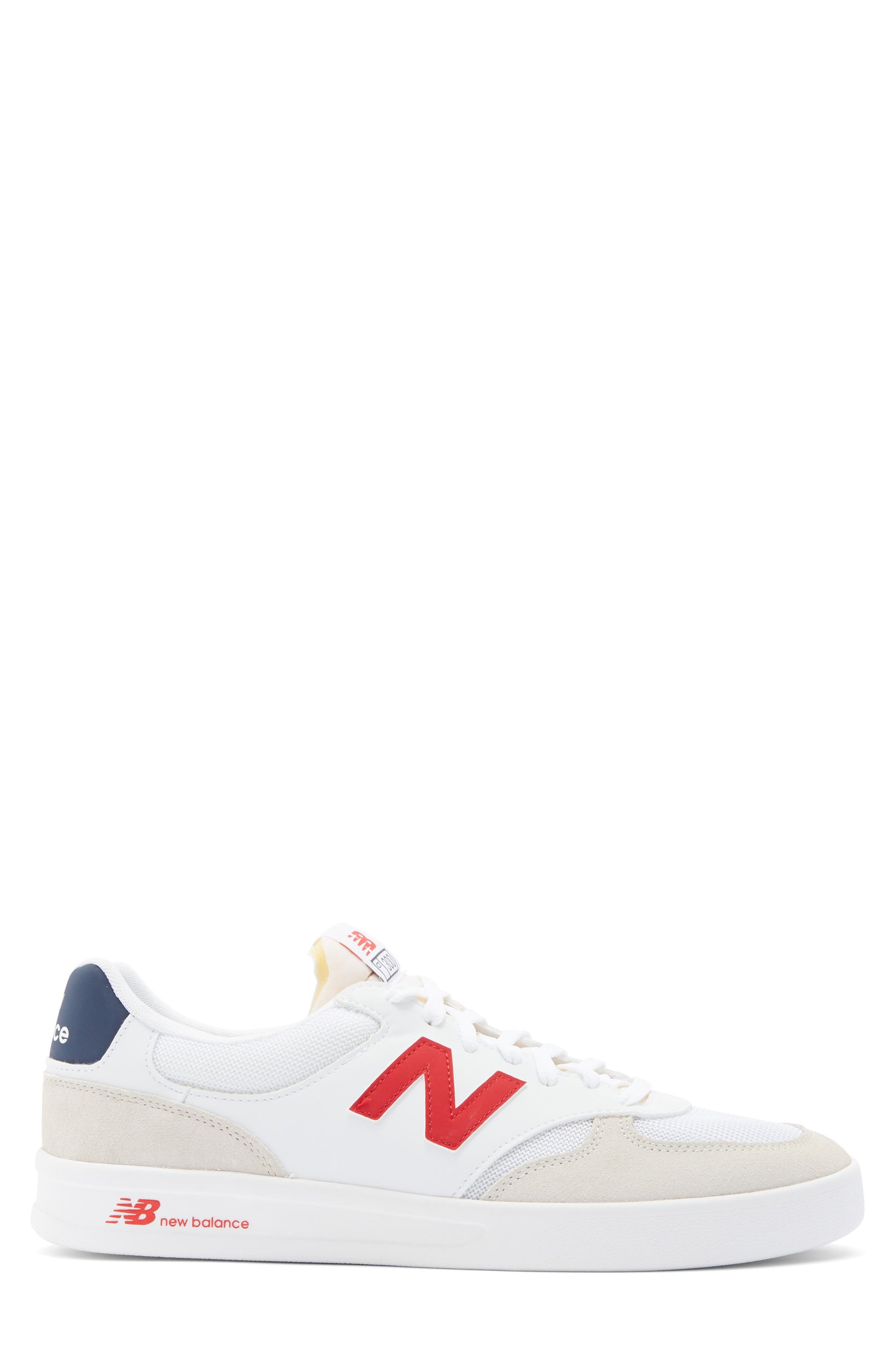 WHITE/ RED
