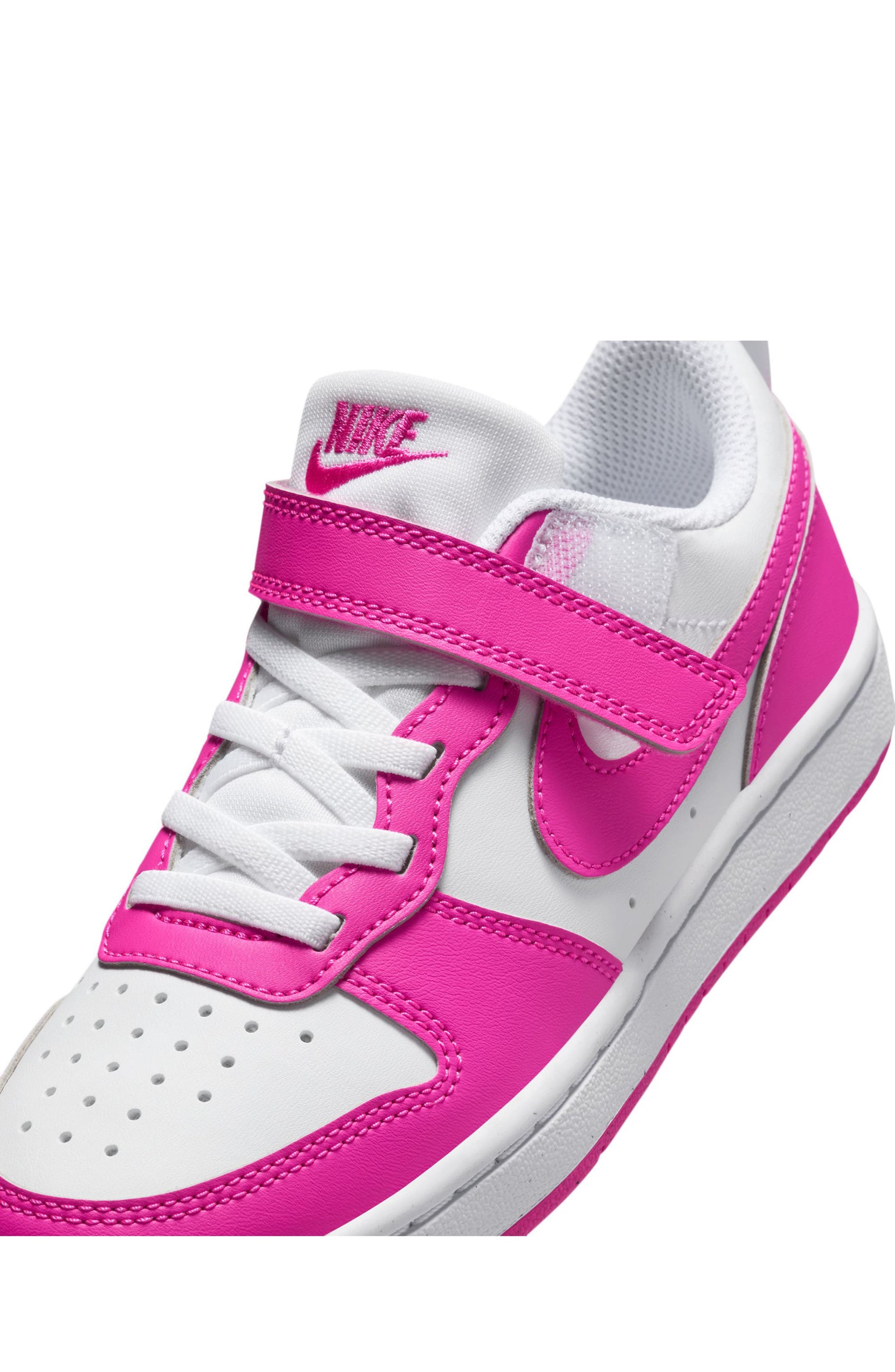WHITE/ FUCHSIA
