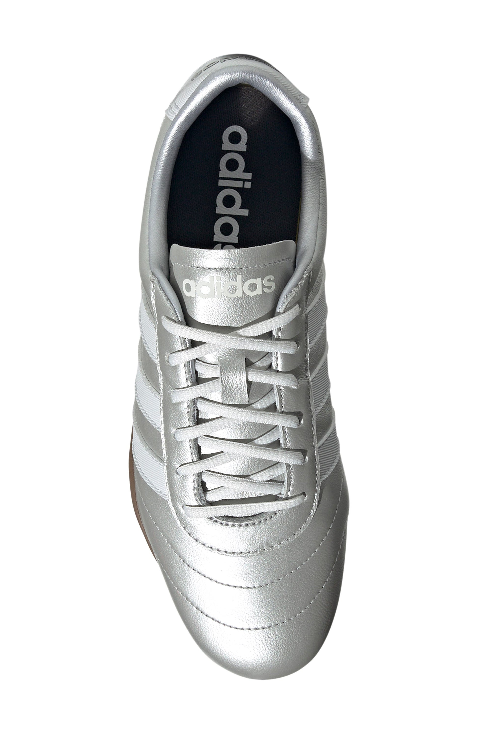 SILVER MET/ CRYSTAL WHITE/ GUM