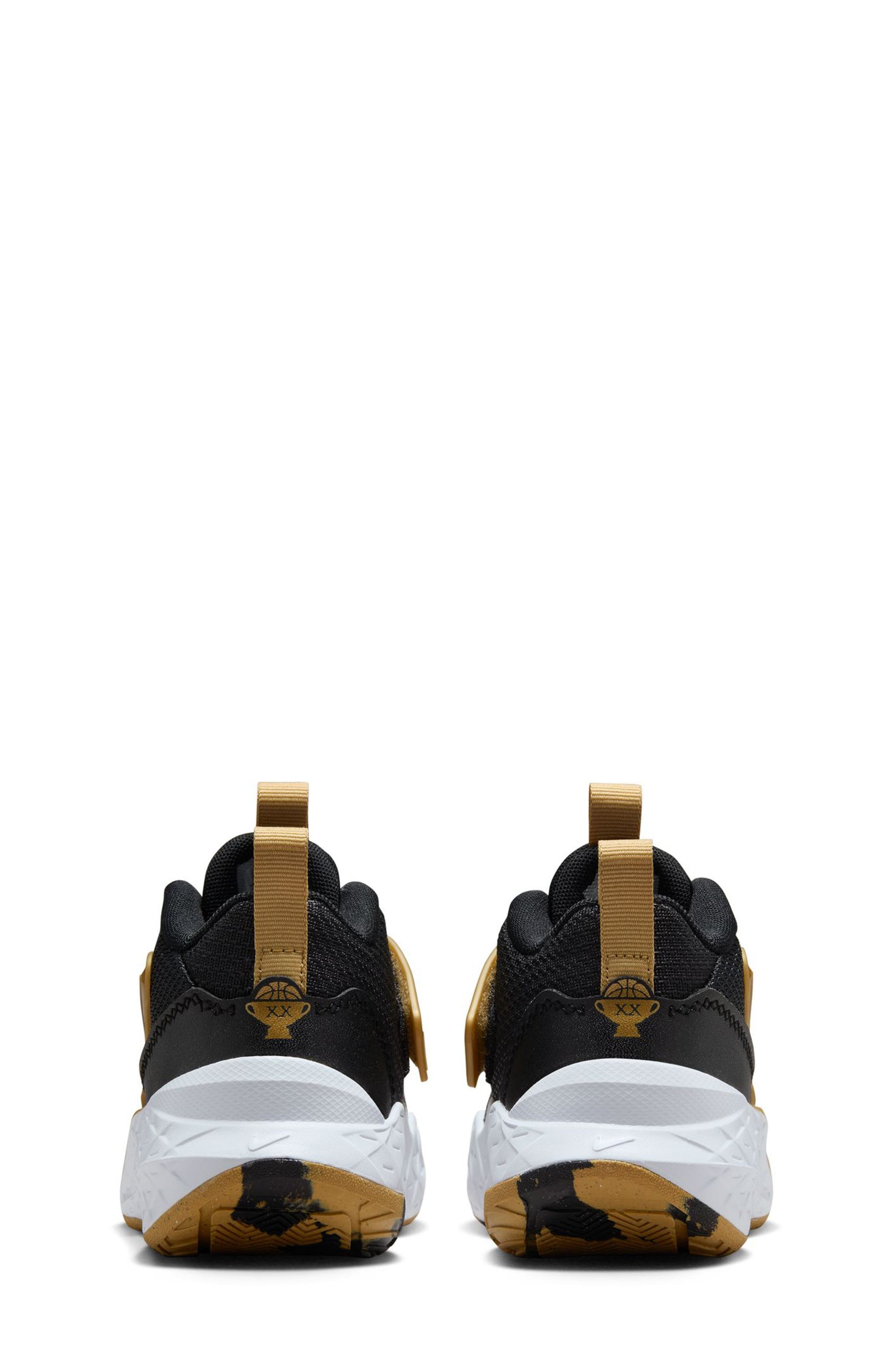 BLACK/ METALLIC GOLD/ WHITE