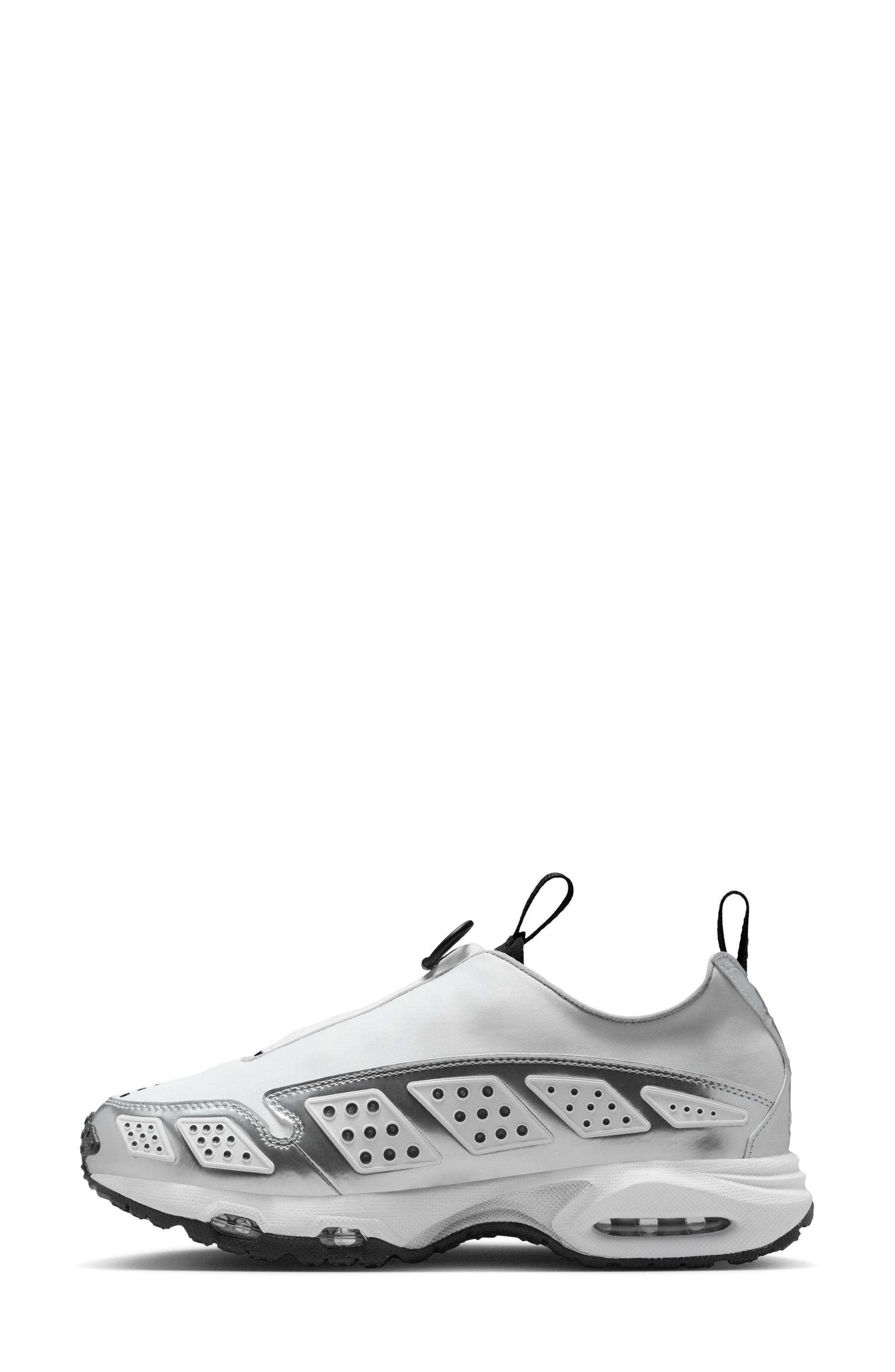 WHITE/ METALLIC SILVER/ BLACK