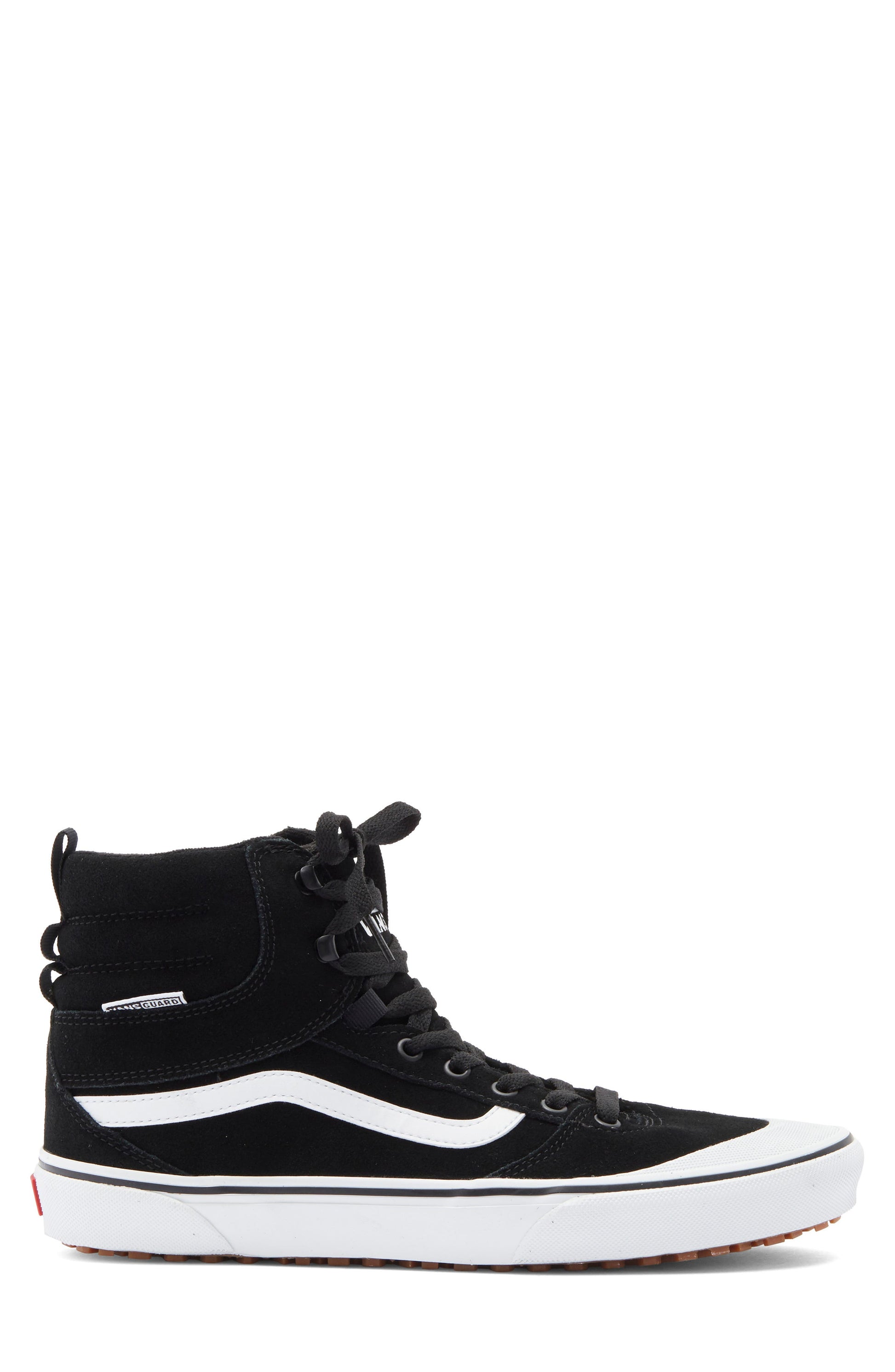 SUEDE BLACK/WHITE