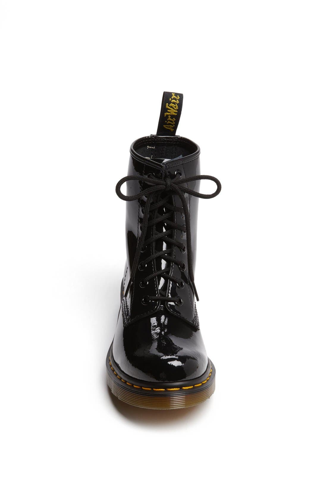 BLACK PATENT LEATHER