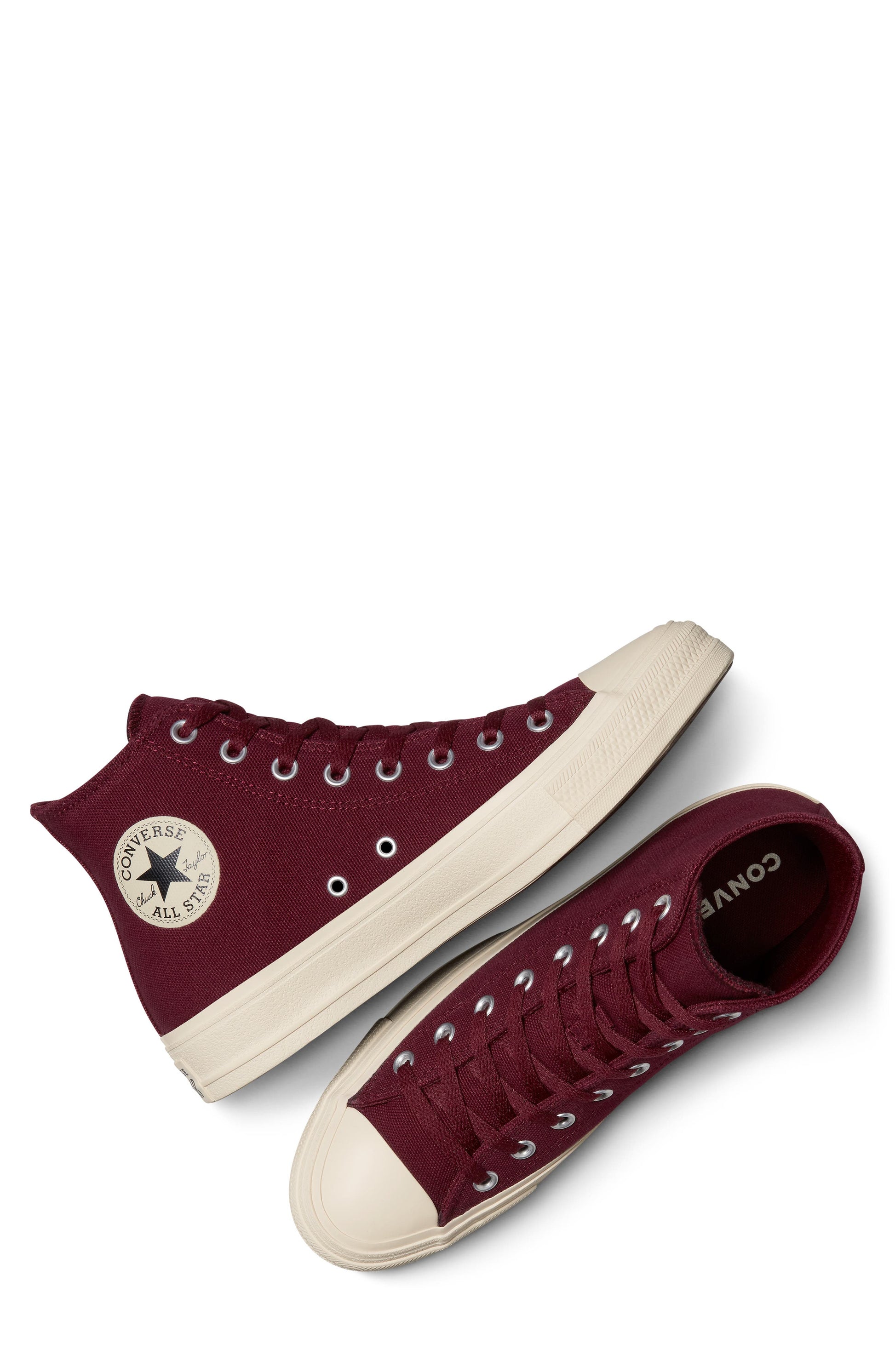 DEEP BORDEAUX/ NATURAL IVORY