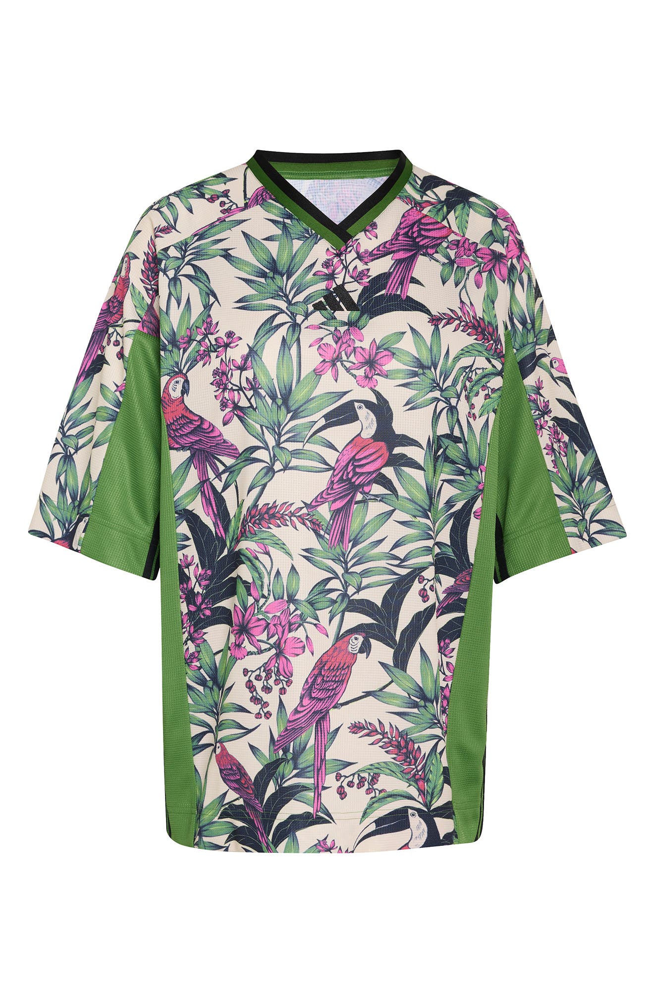 GREEN/ CRYSTAL LINEN/ FUCHSIA