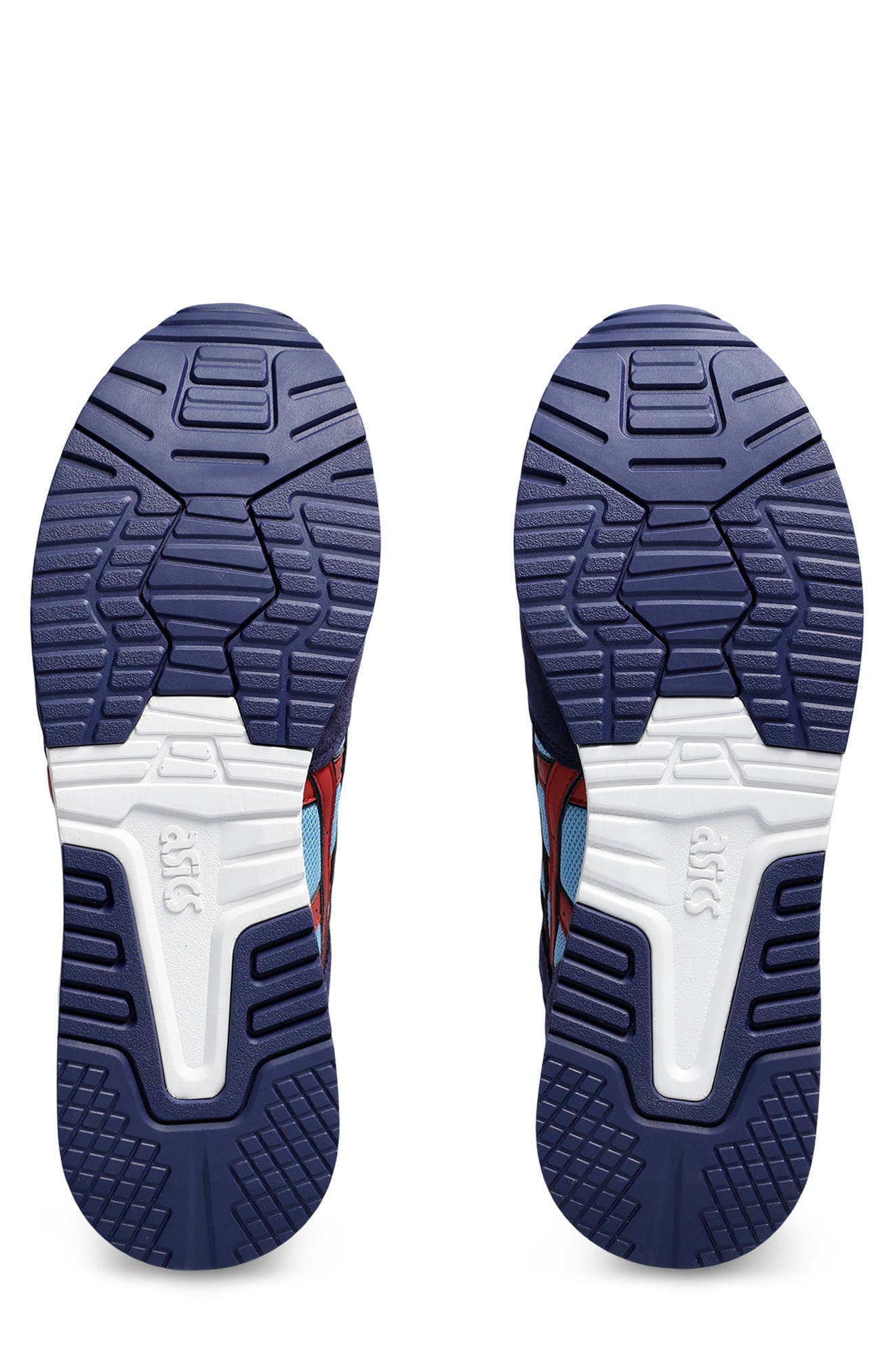 HARBOR BLUE/BURNT RED