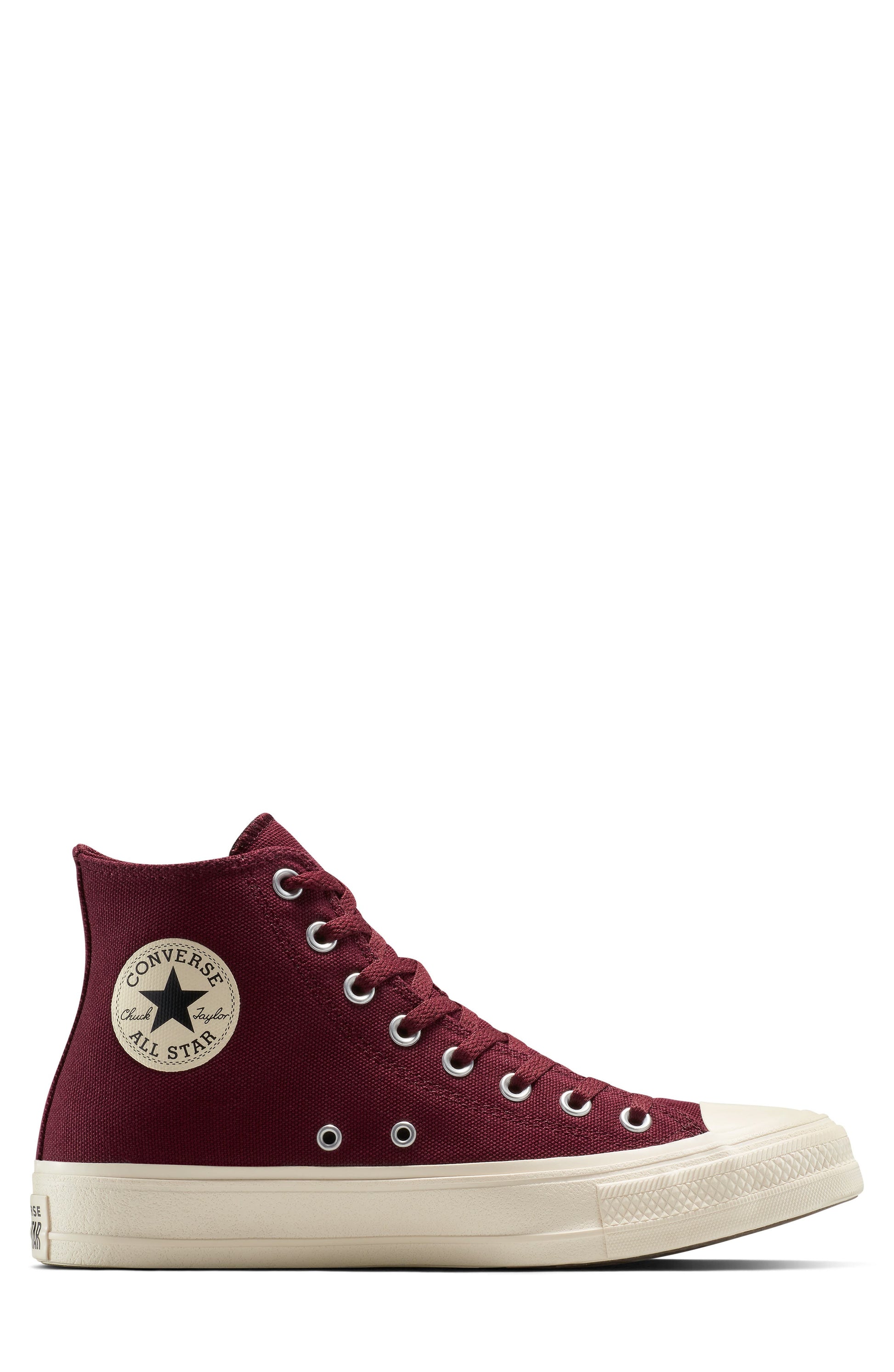 DEEP BORDEAUX/ NATURAL IVORY
