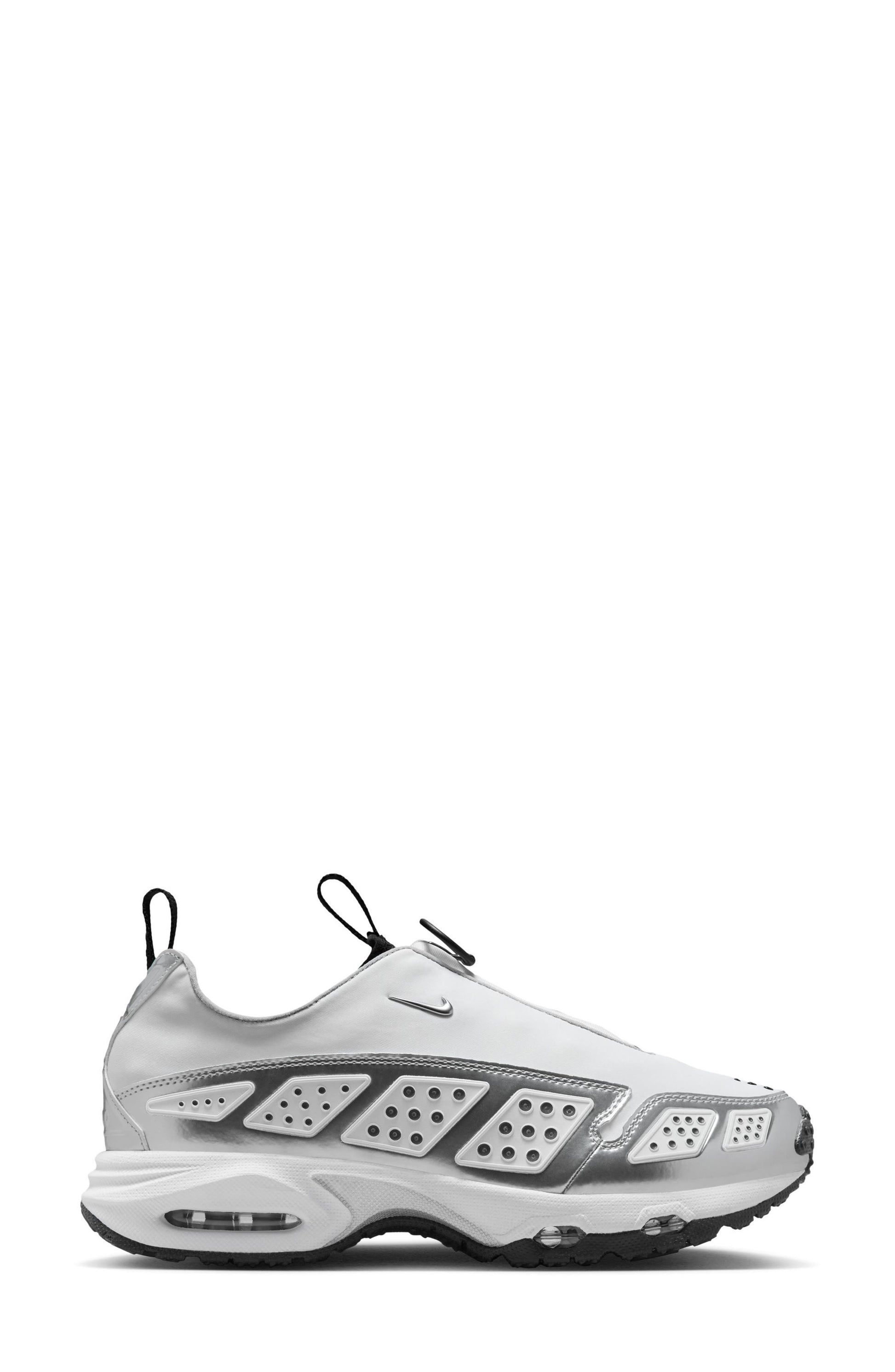 WHITE/ METALLIC SILVER/ BLACK