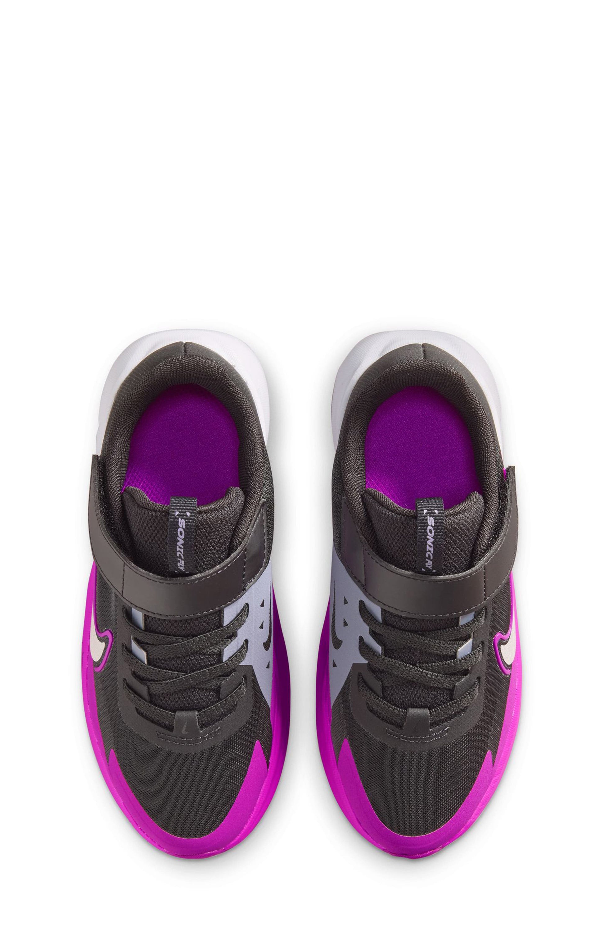 BLACK/ SILVER/ VIVID PURPLE