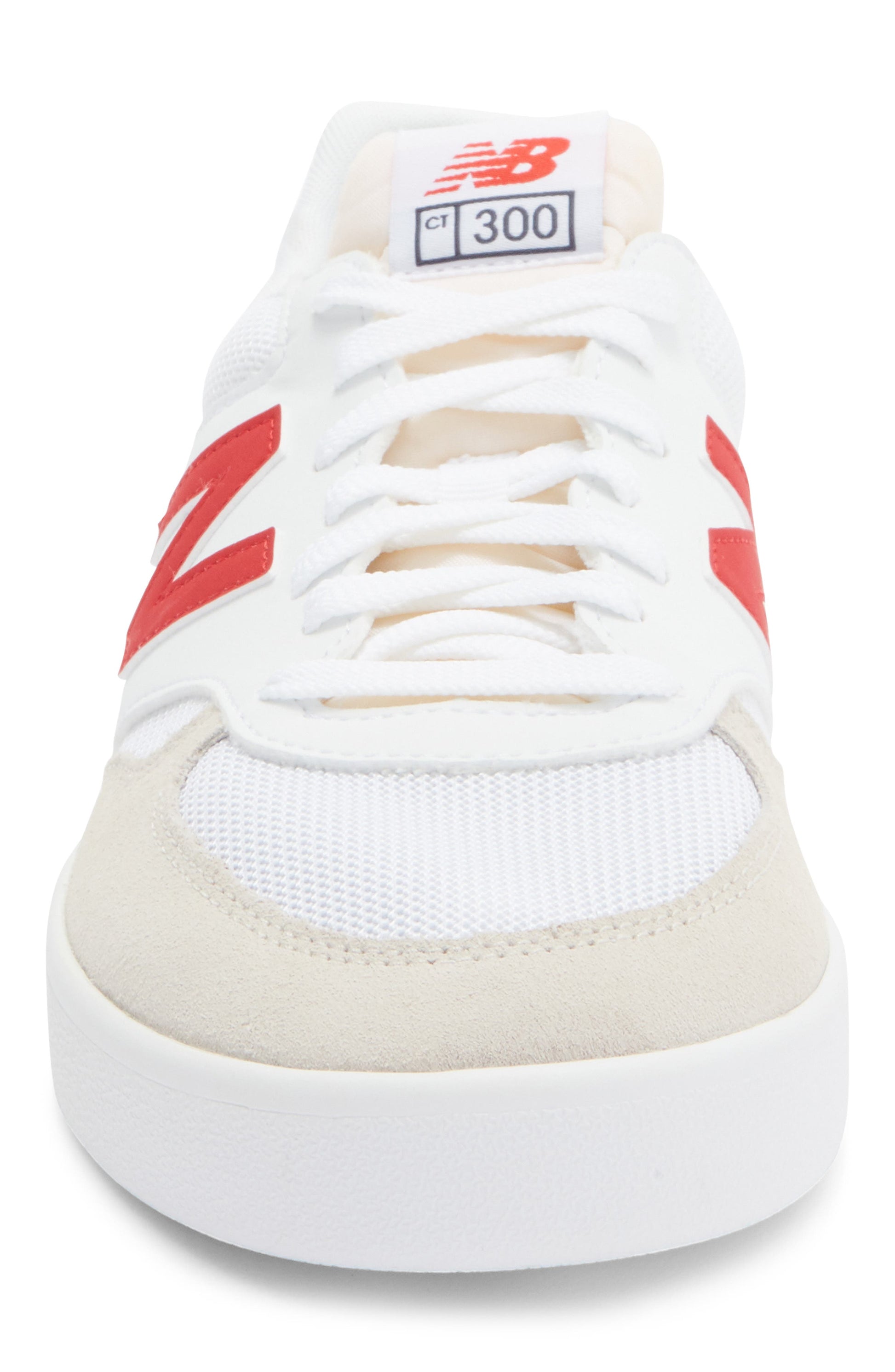 WHITE/ RED