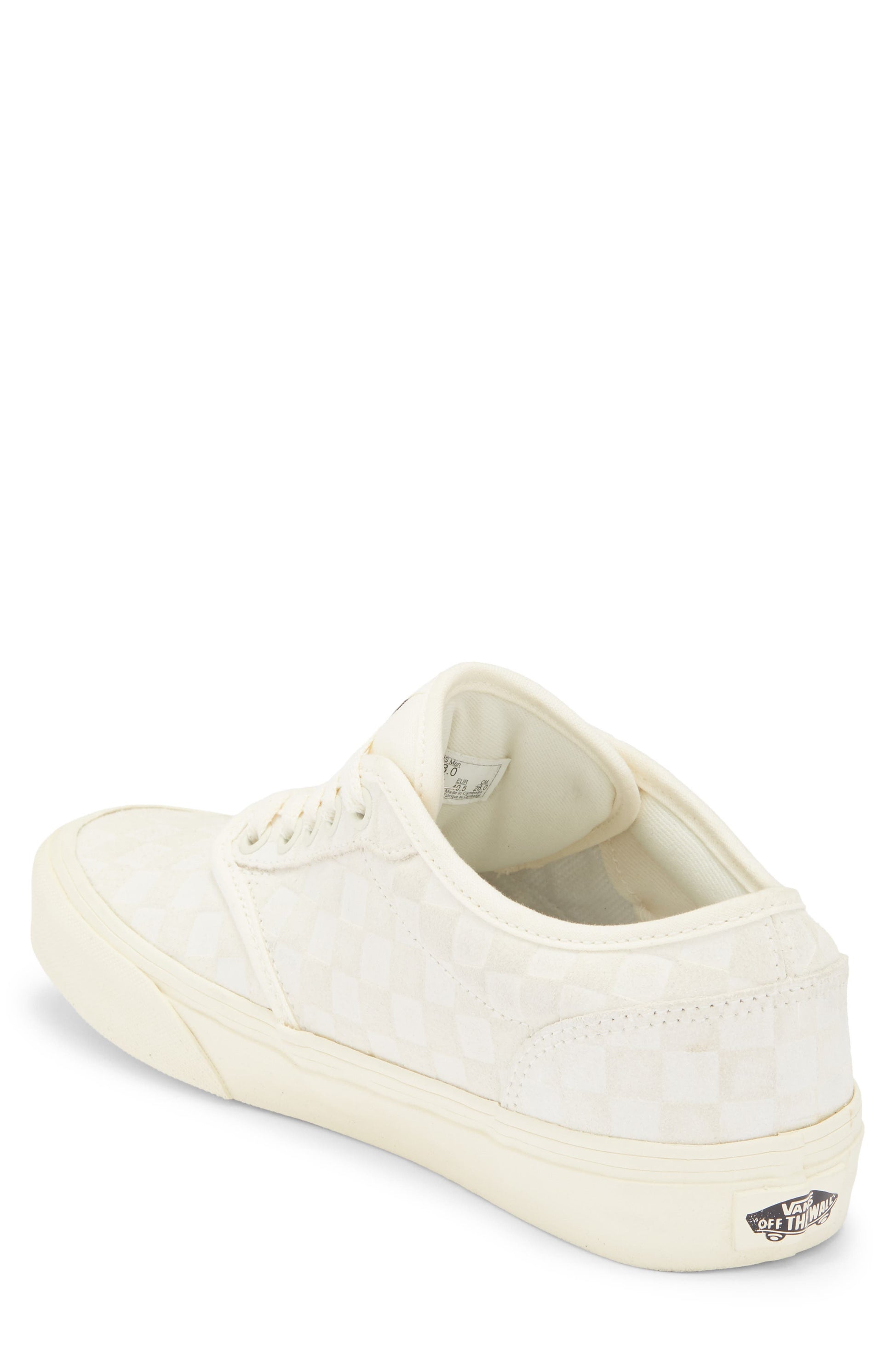 EMBOSSED SUEDE CLASSIC WHITE