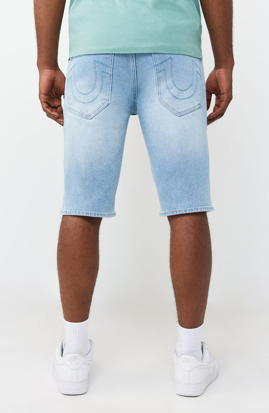 LIGHT BLUE SUEDE WASH