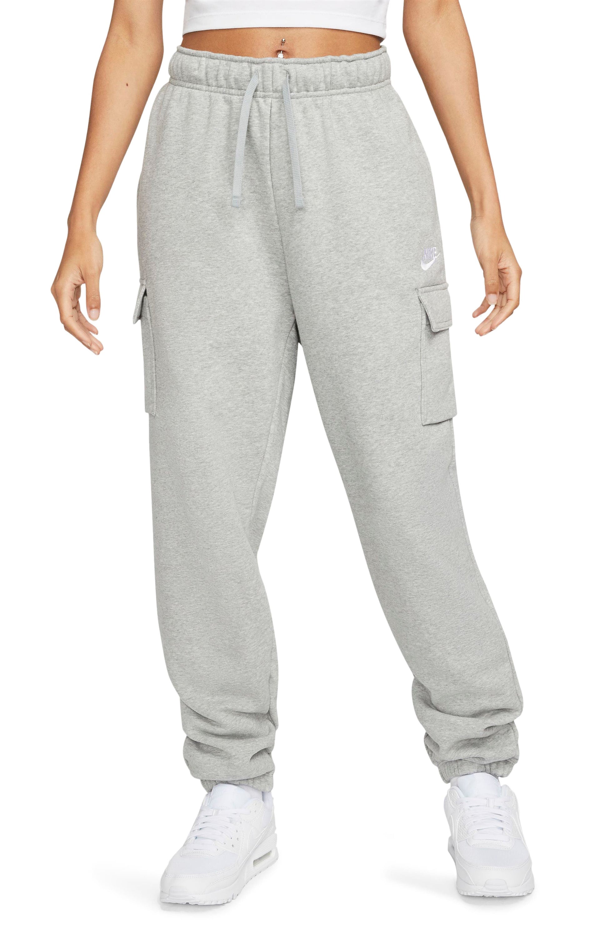 DARK GREY HEATHER/ WHITE
