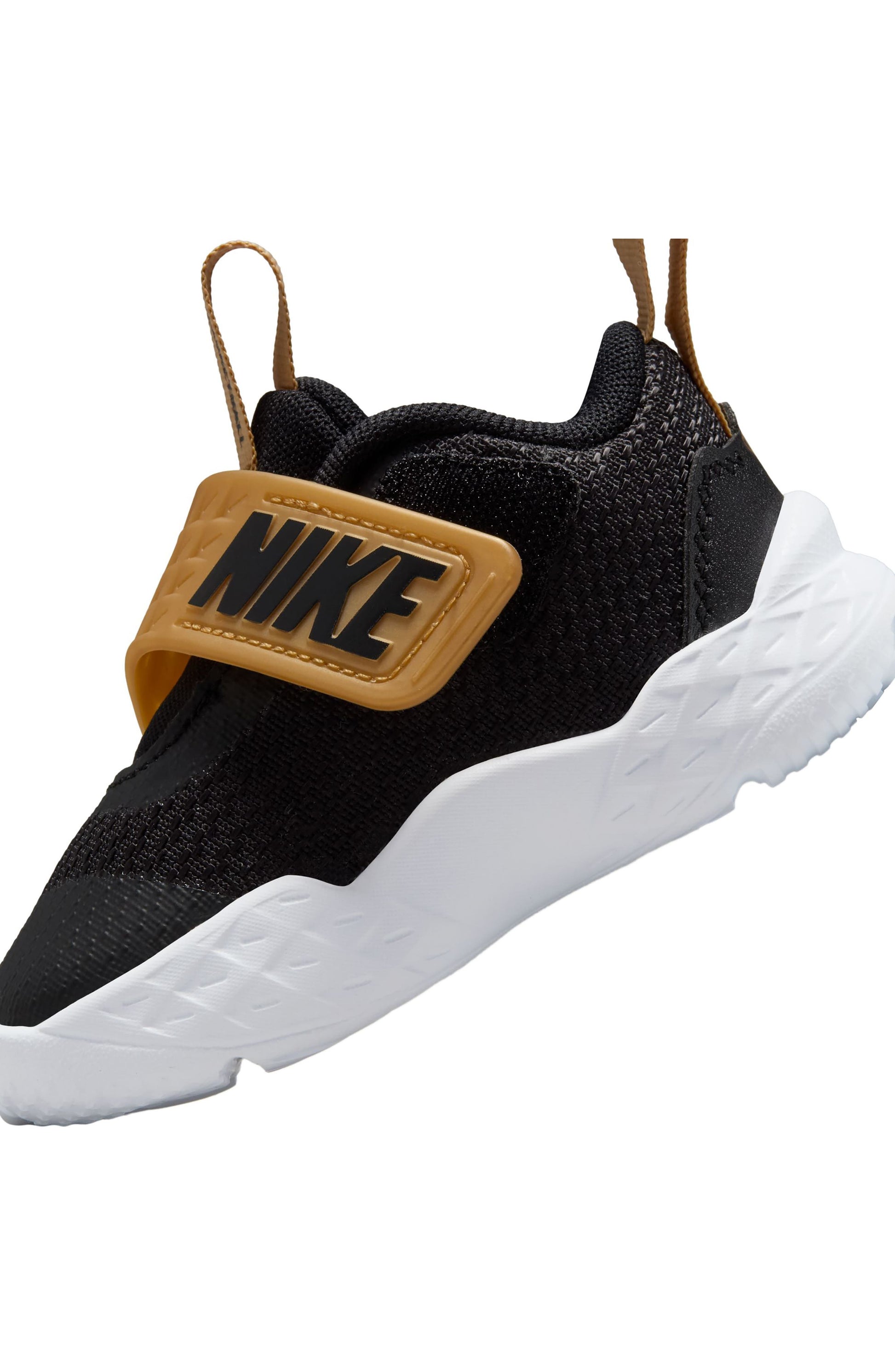 BLACK/ METALLIC GOLD/ WHITE