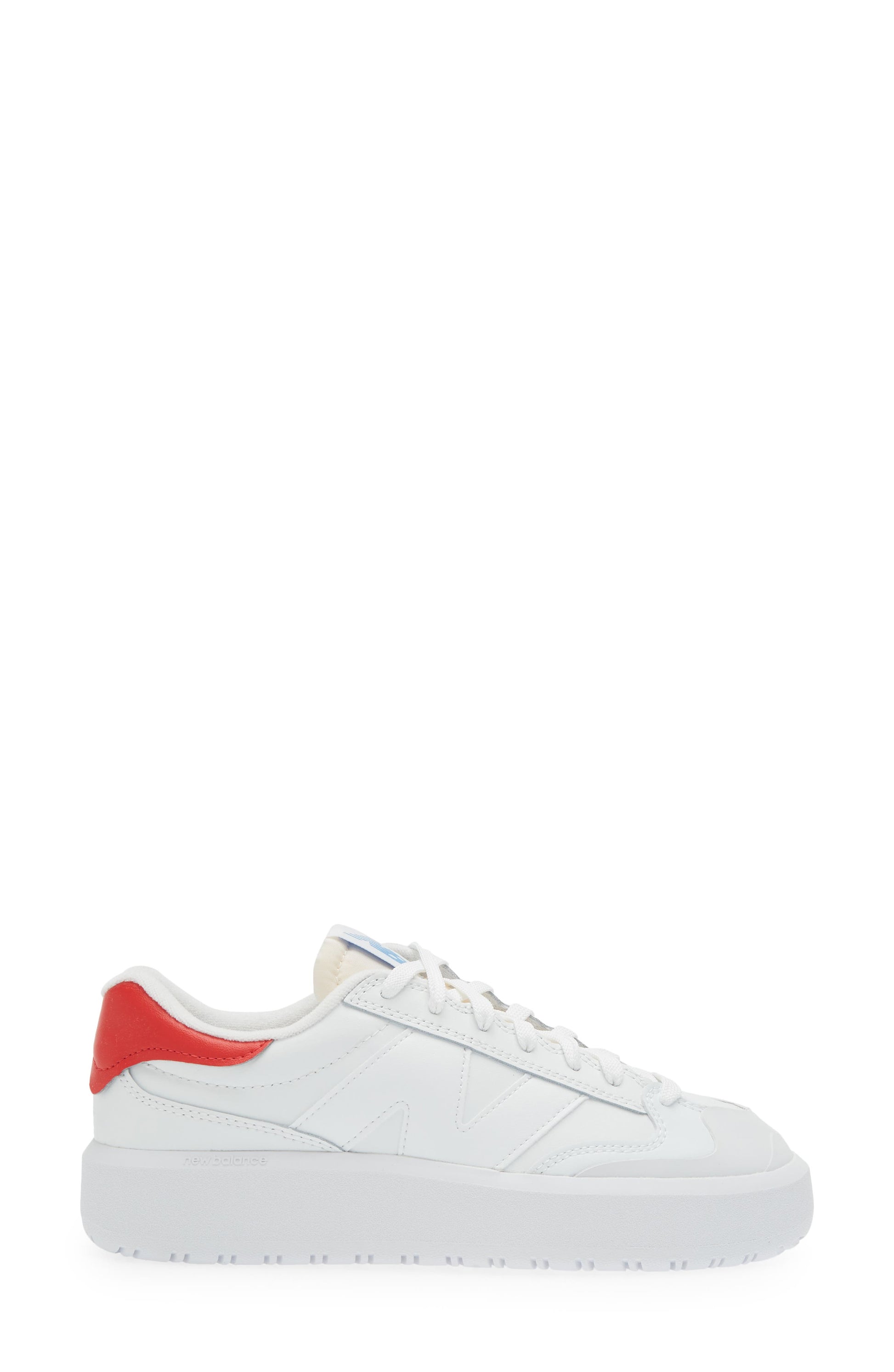 WHITE/ TRUE RED