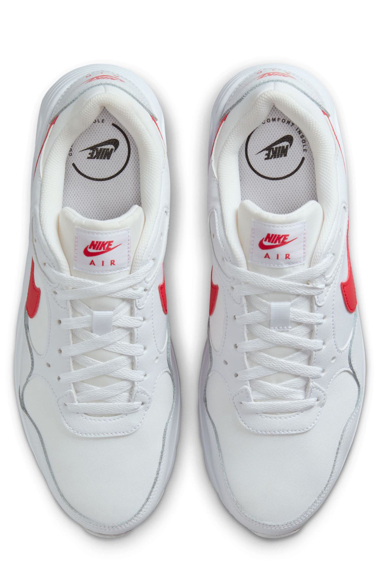 WHITE/ UNIVERSITY RED/ WIHITE