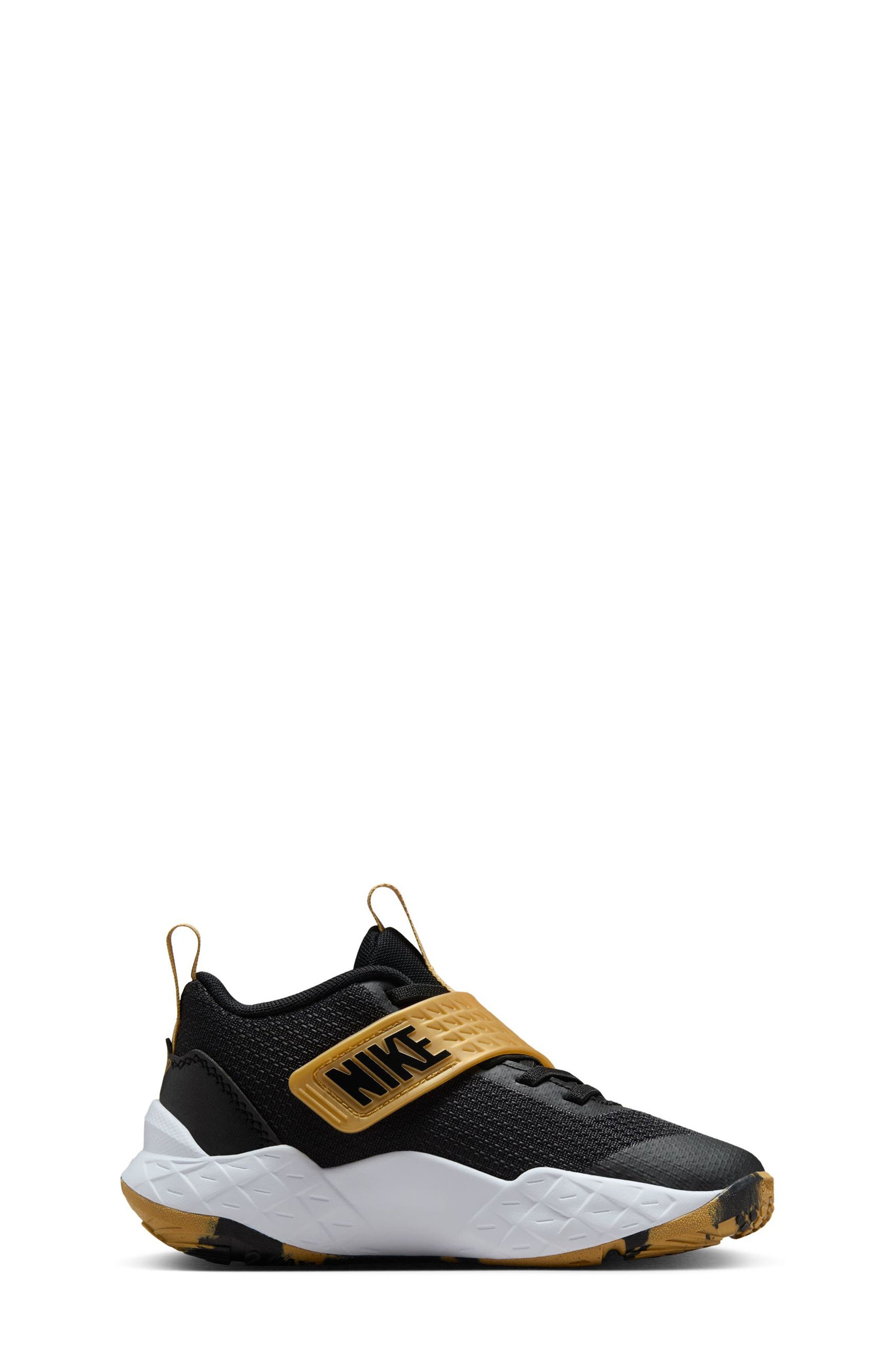BLACK/ METALLIC GOLD/ WHITE