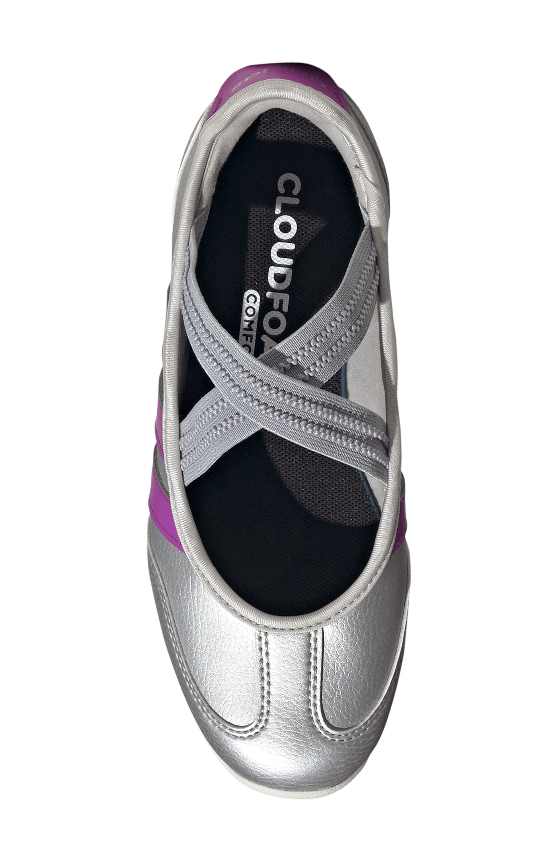 SILVER / PURPLE / OFF WHITE