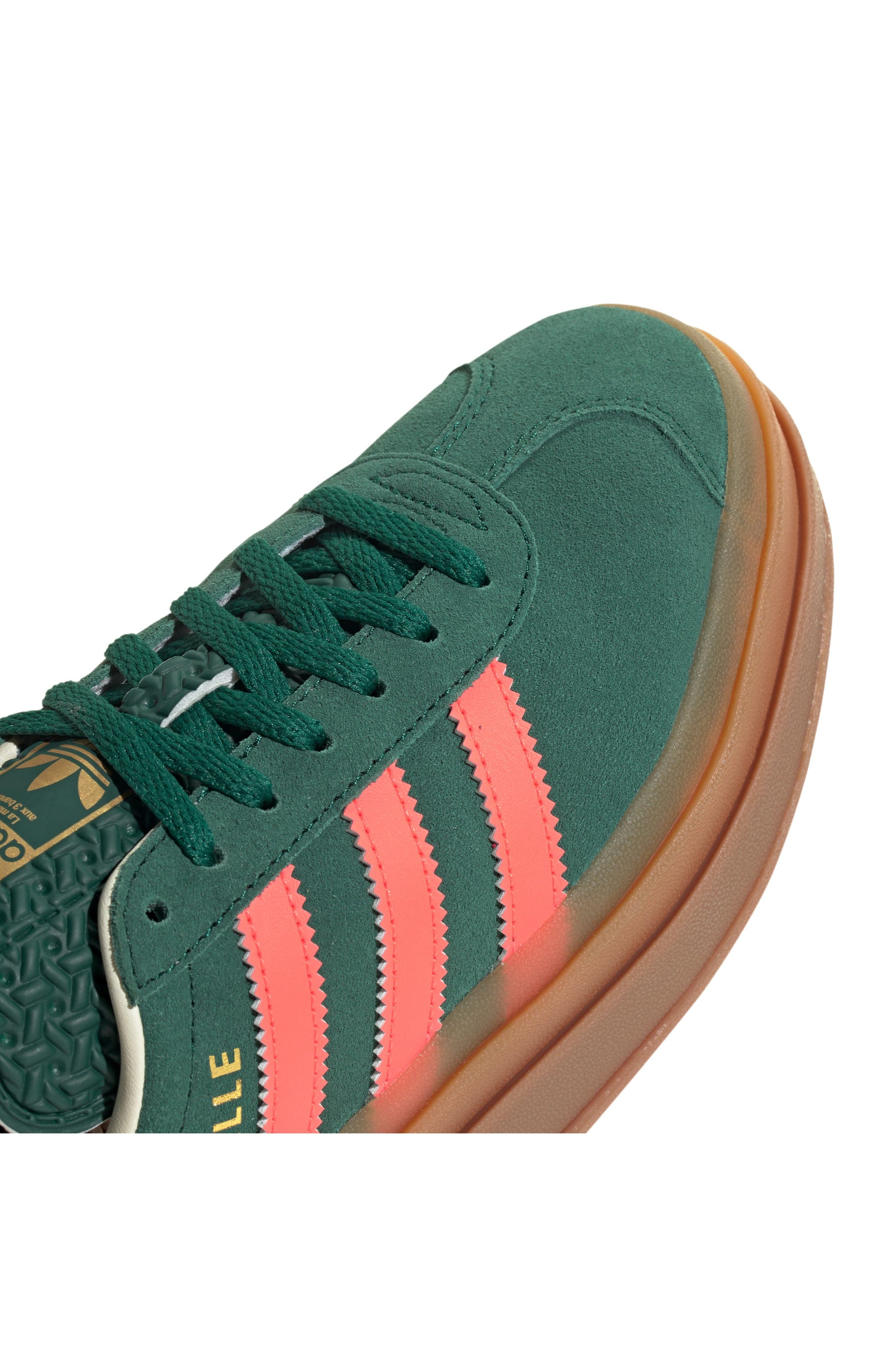 COLLEGIATE GREEN/SIGNAL CORAL/CREAM WHITE