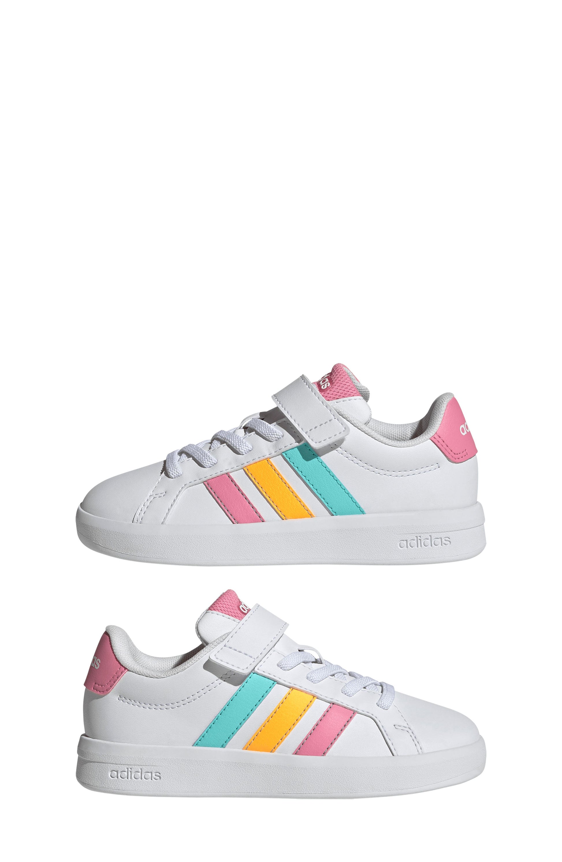 WHITE/ PINK/ TANGERINE