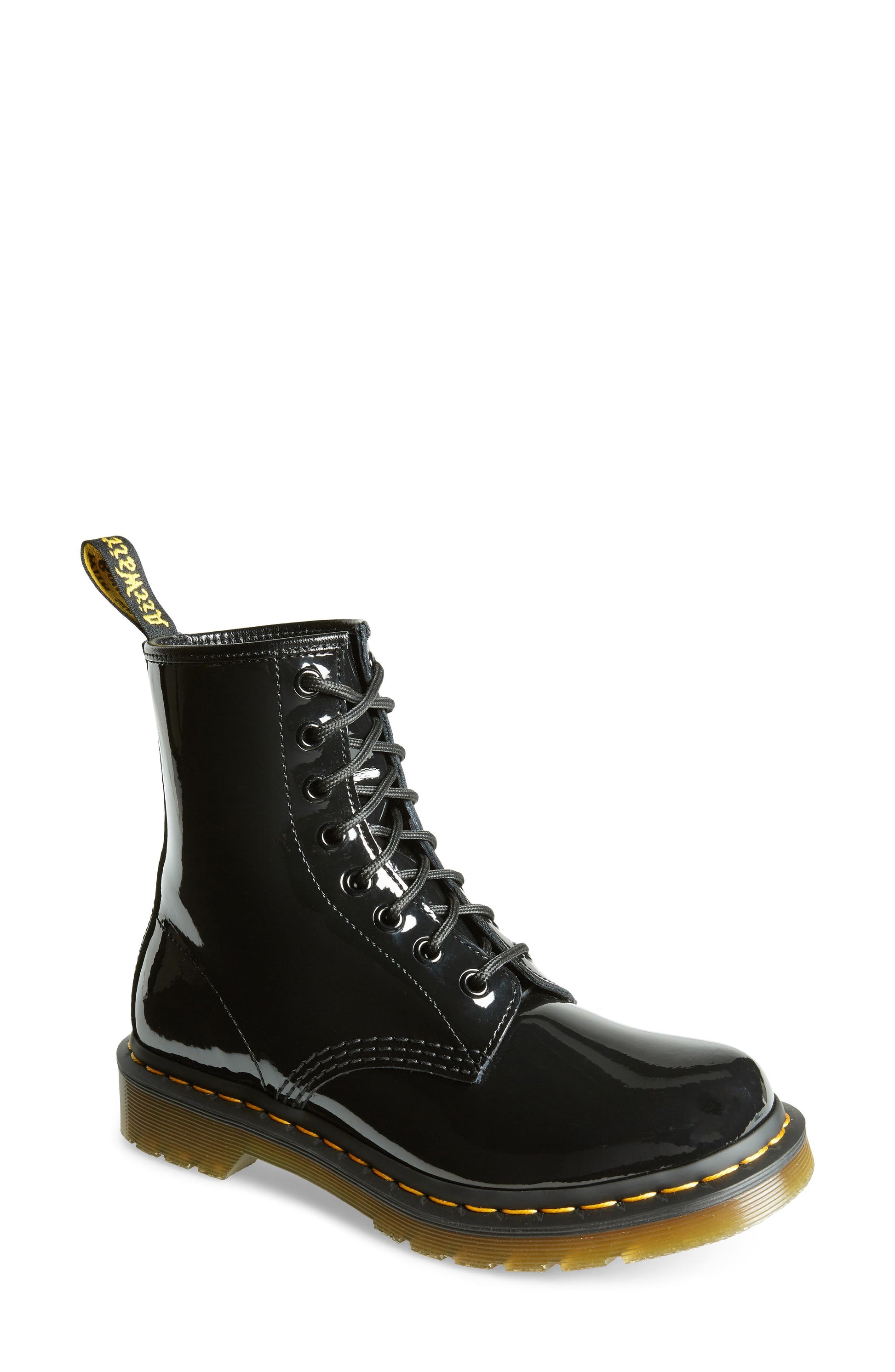 BLACK PATENT LEATHER