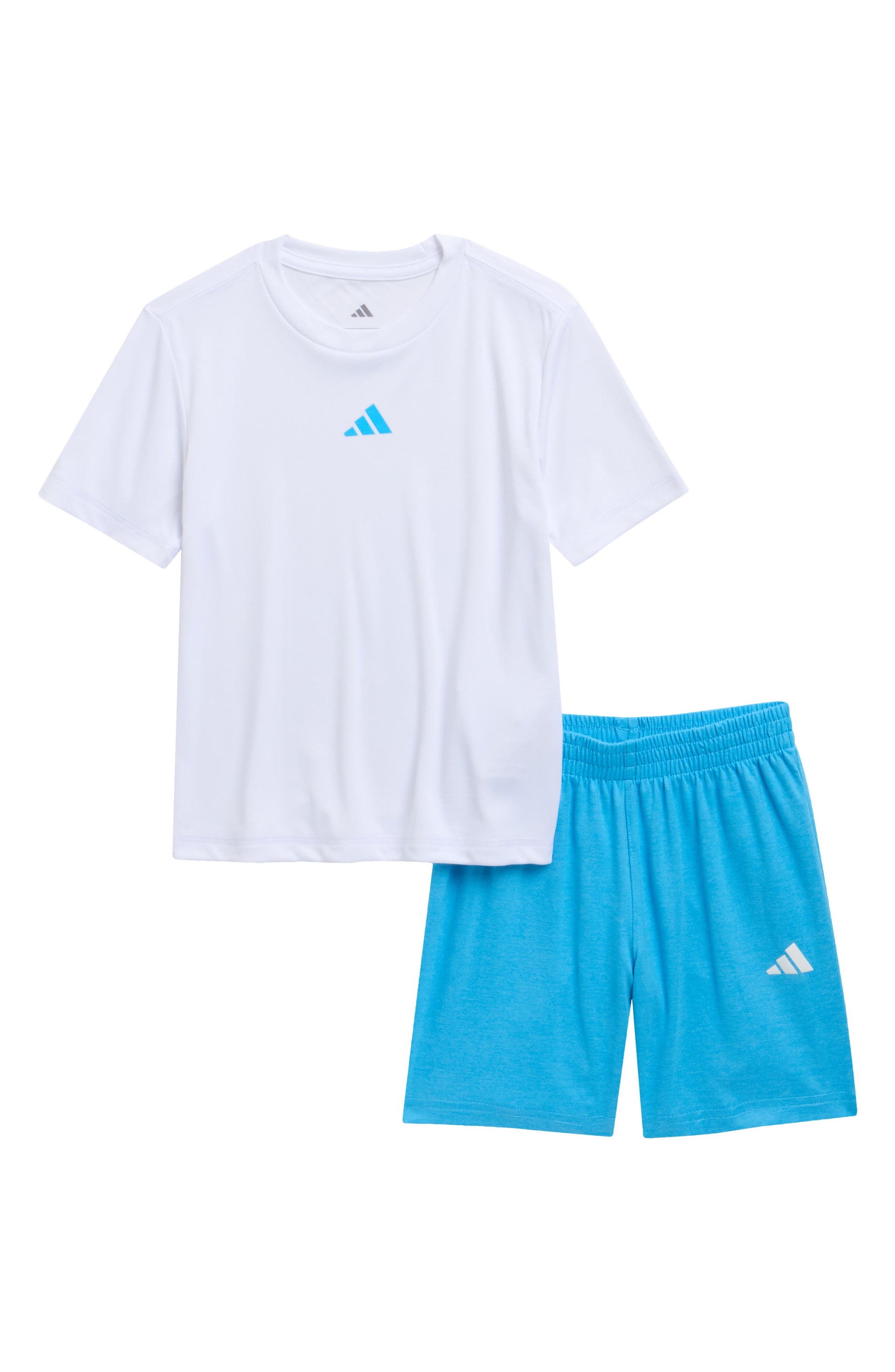 WHITE WITH BLUE
