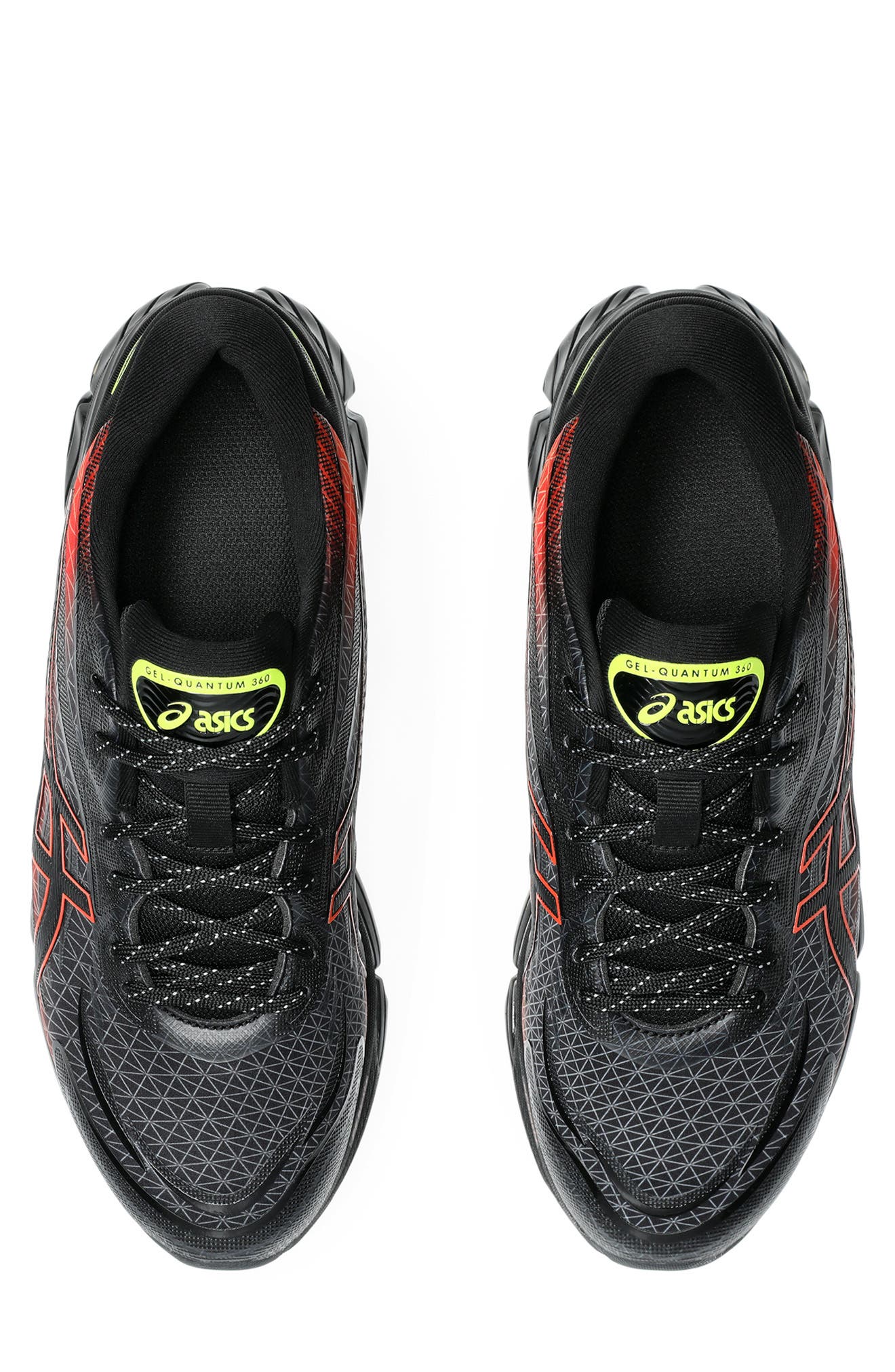 BLACK/ FIERY RED