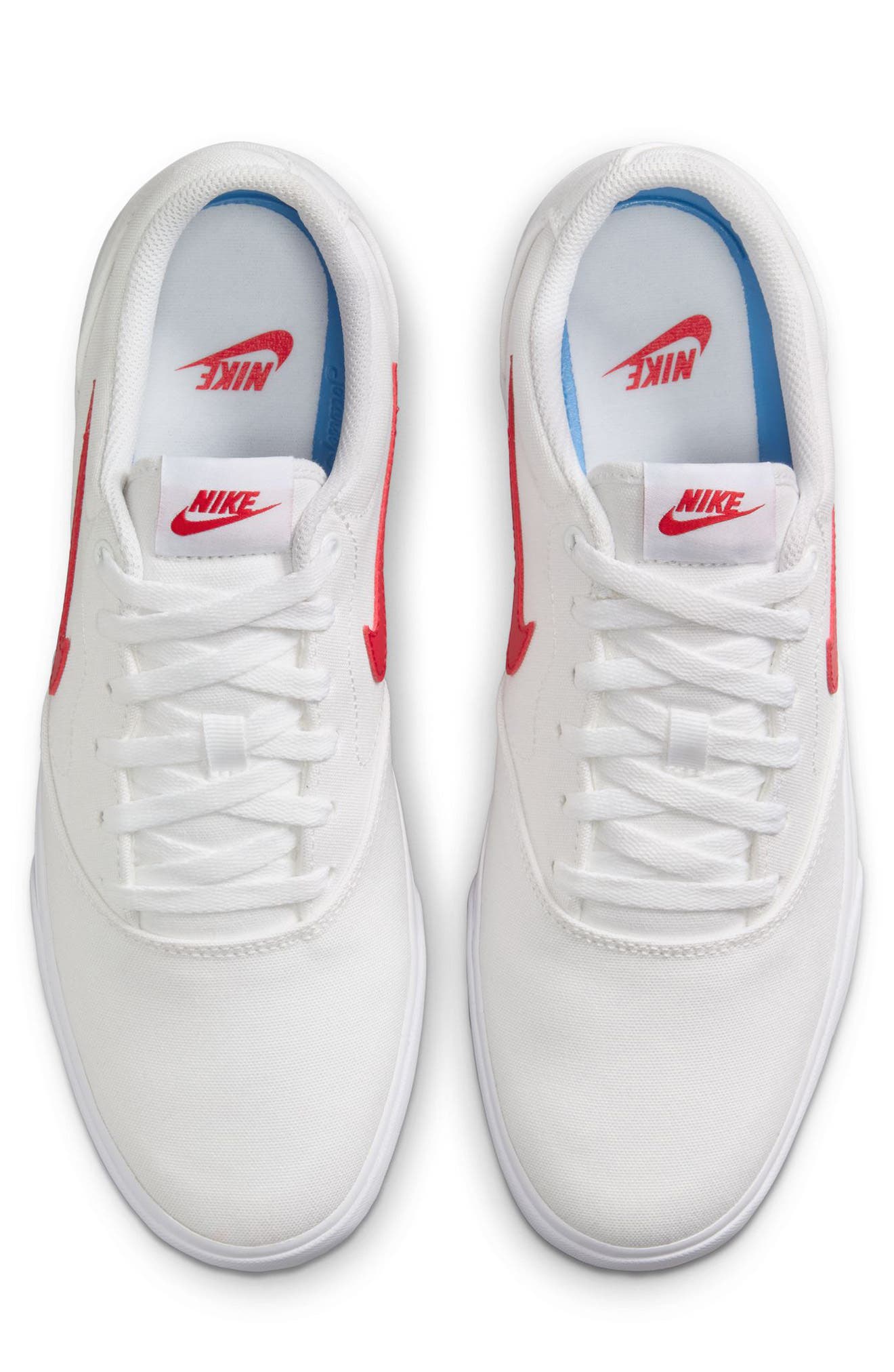 WHITE/ UNIVERSITY RED