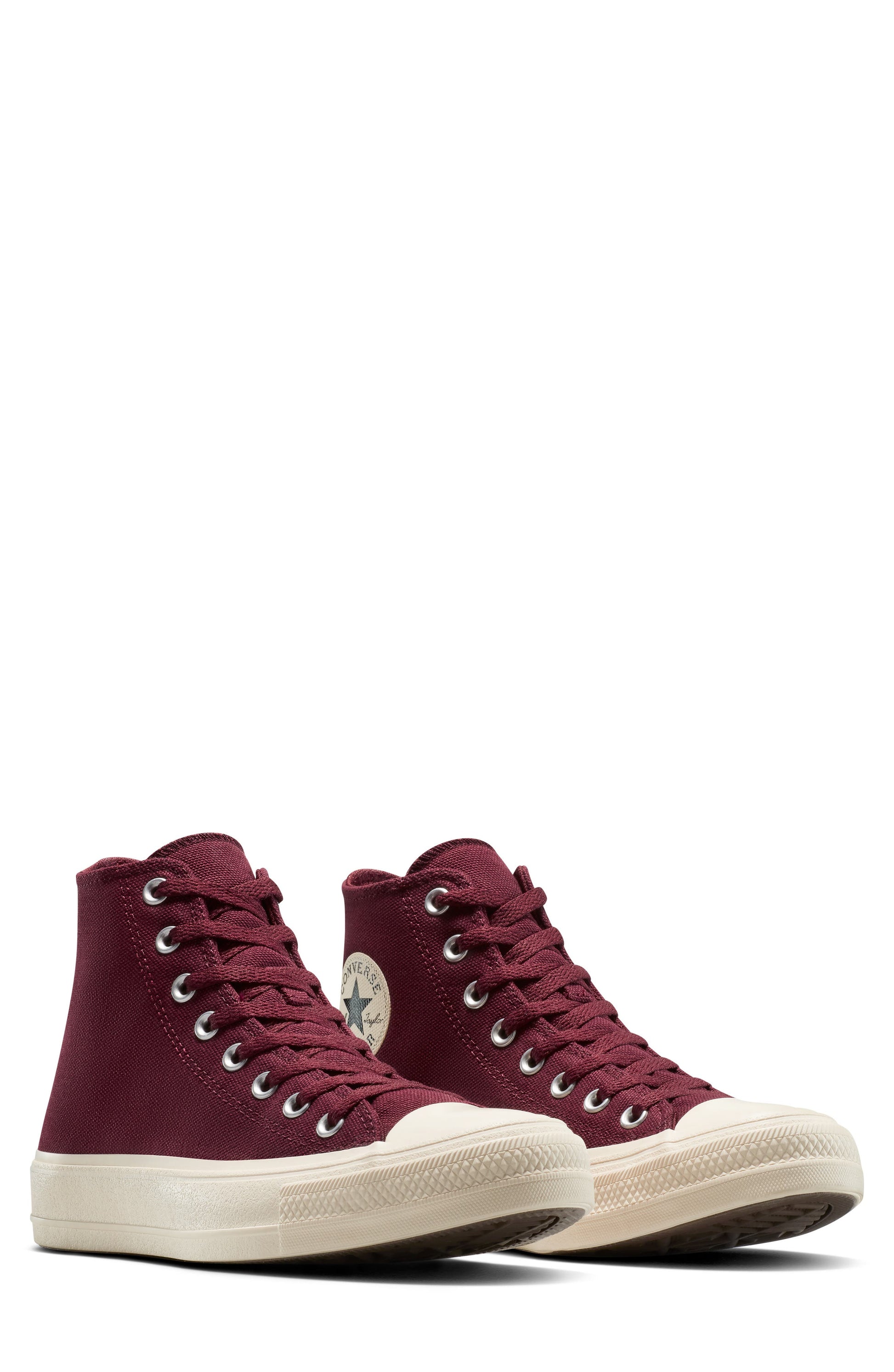 DEEP BORDEAUX/ NATURAL IVORY
