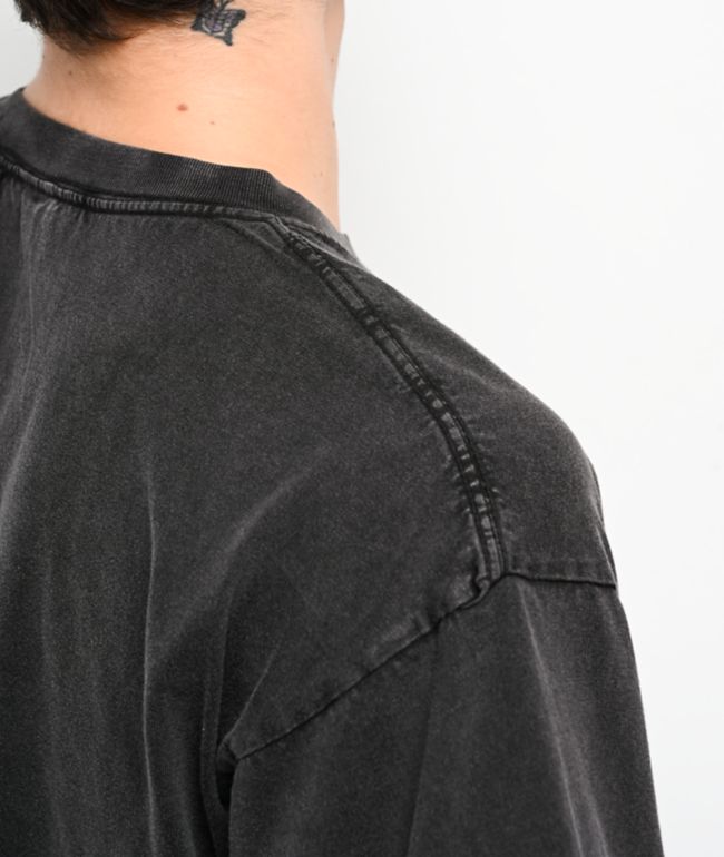 A.LAB Chill Guy Black Wash T-Shirt
