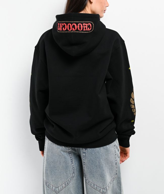 Hello Kitty® & Friends | A.LAB Chococat™ Cowgirl Black Hoodie