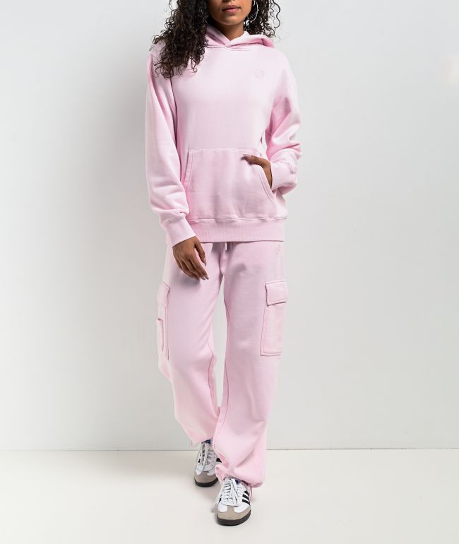 Ninth Hall Fundamentals Koa Pink Tulle Cargo Relaxed Sweatpants