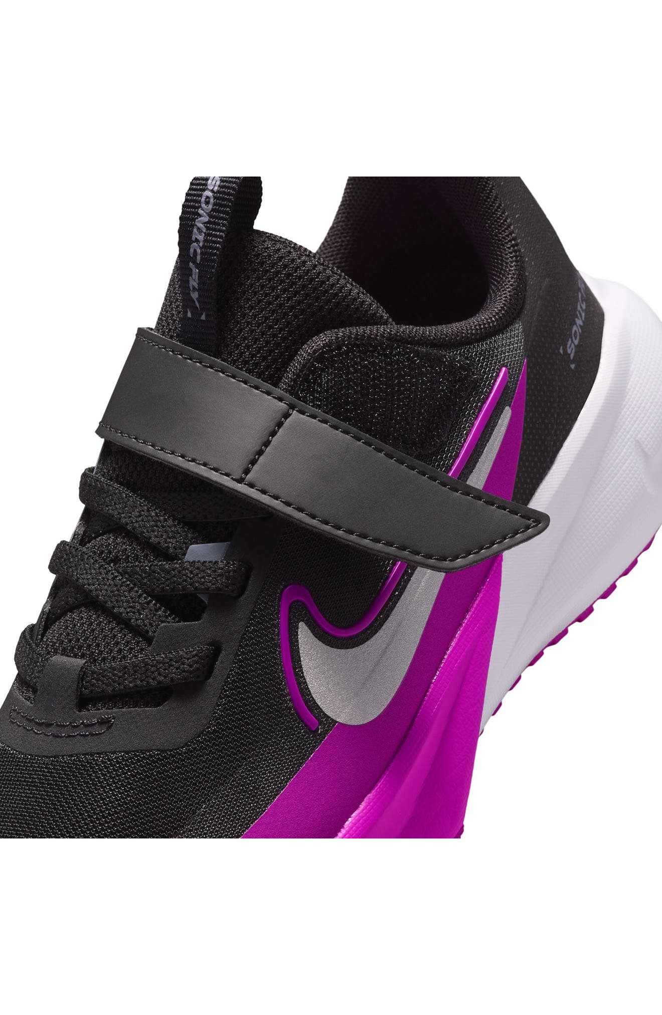 BLACK/ SILVER/ VIVID PURPLE