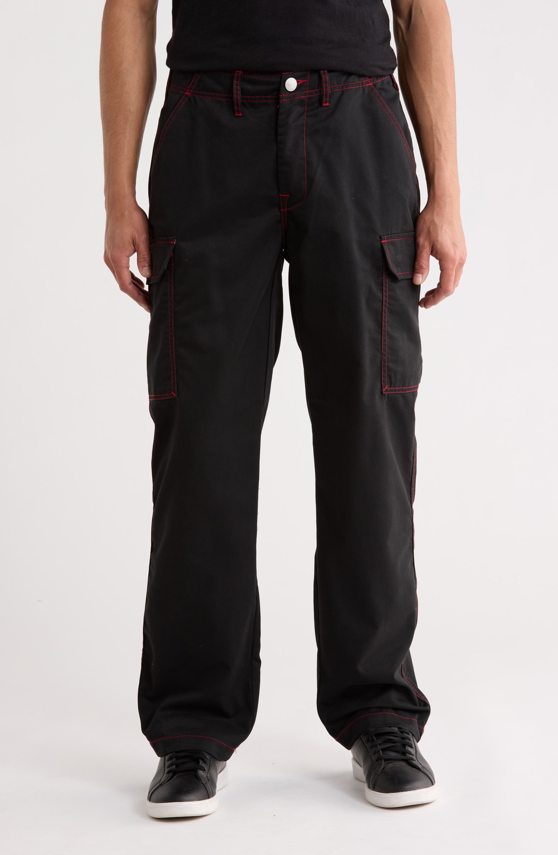 JET BLACK / TR-V RED 2