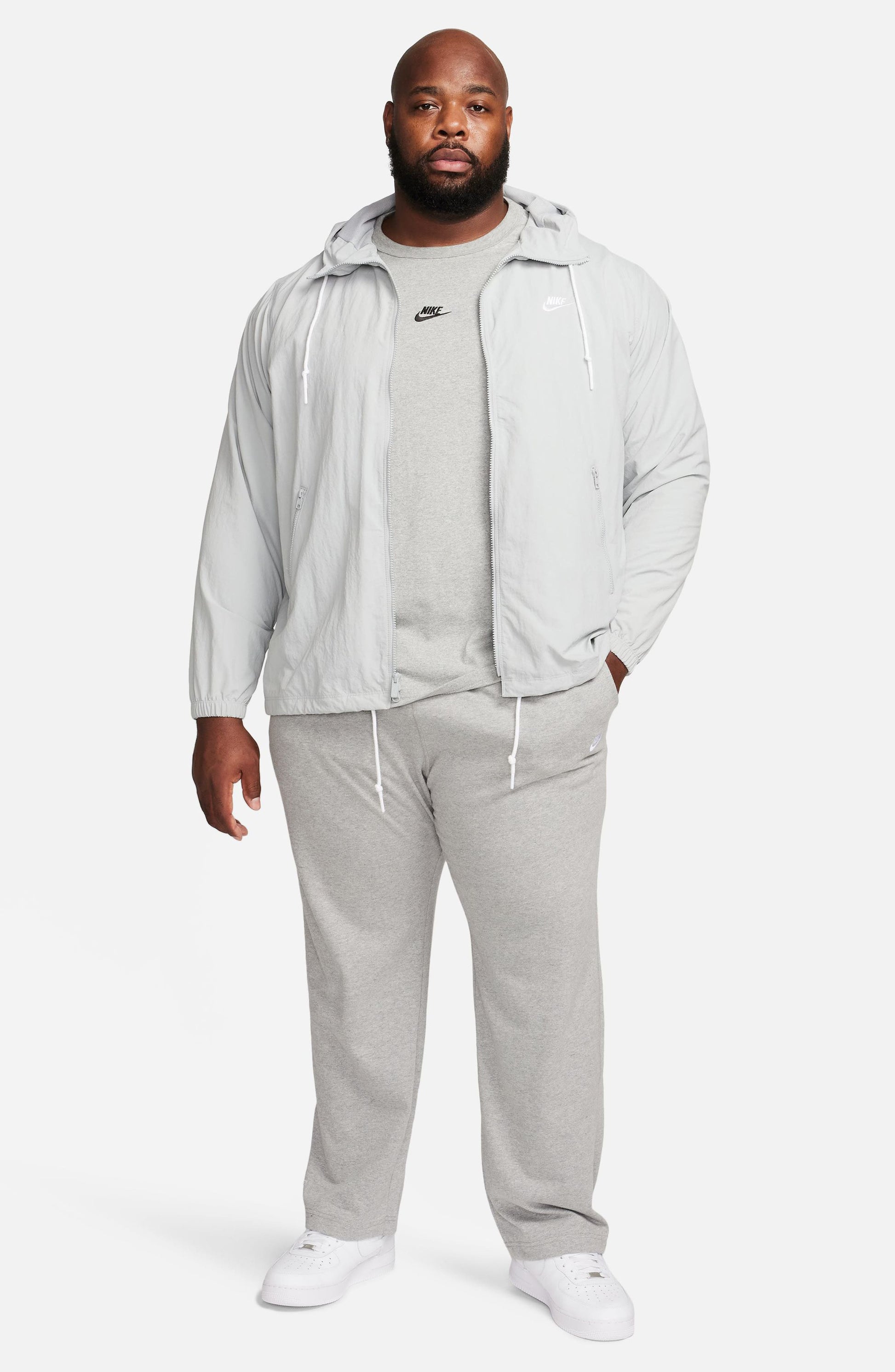 DK GREY HEATHER/ WHITE