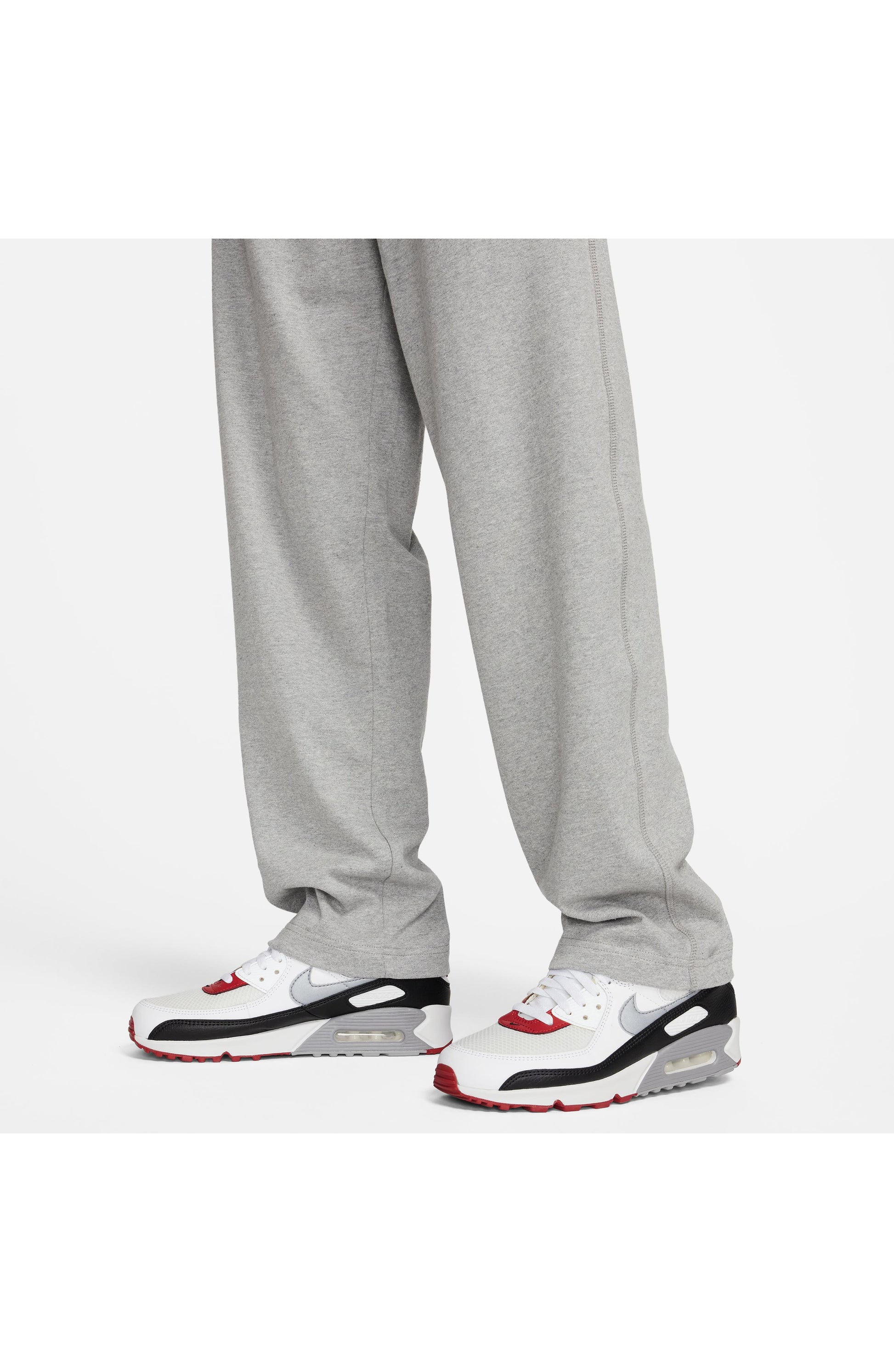 DK GREY HEATHER/ WHITE