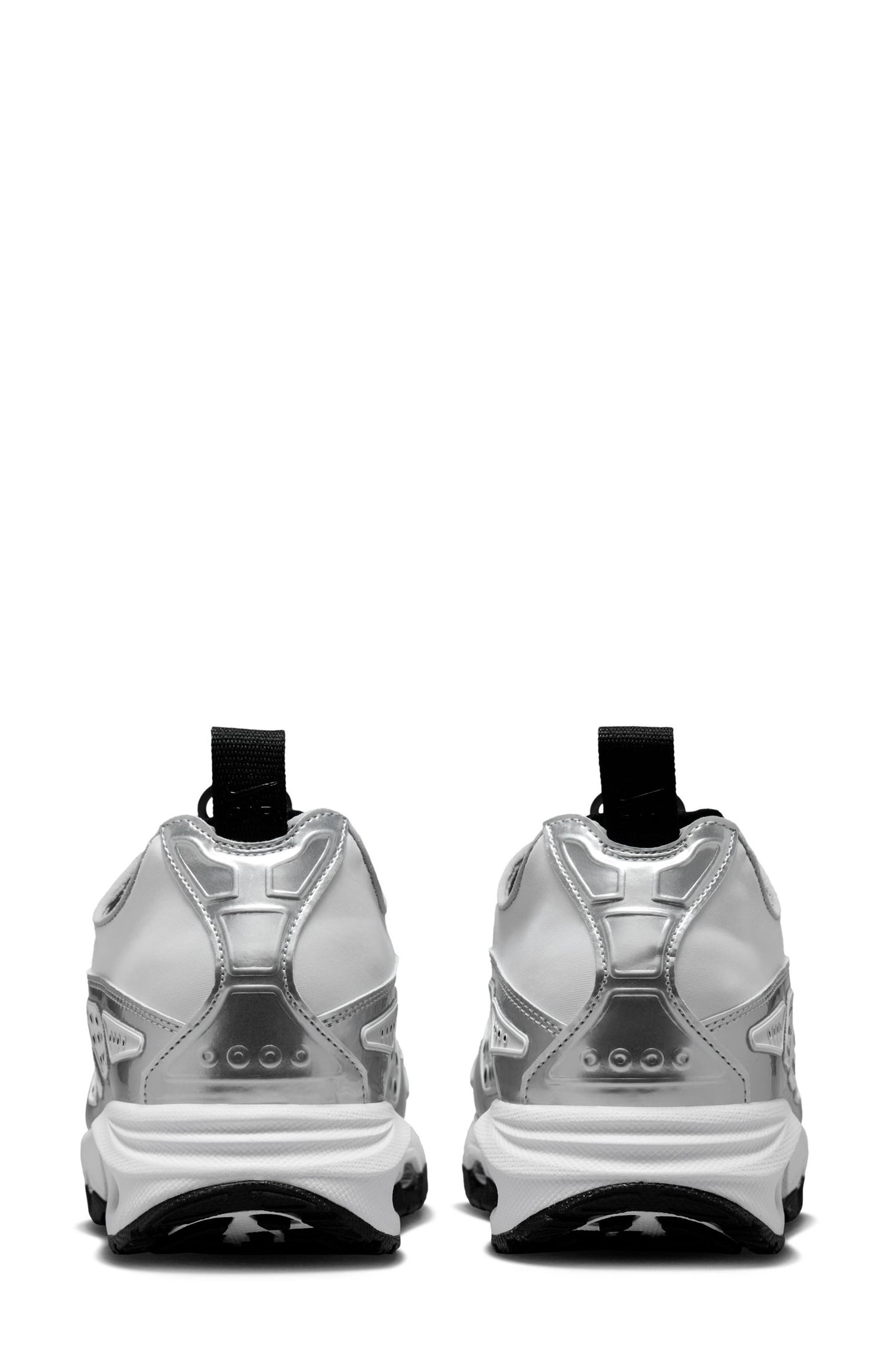 WHITE/ METALLIC SILVER/ BLACK
