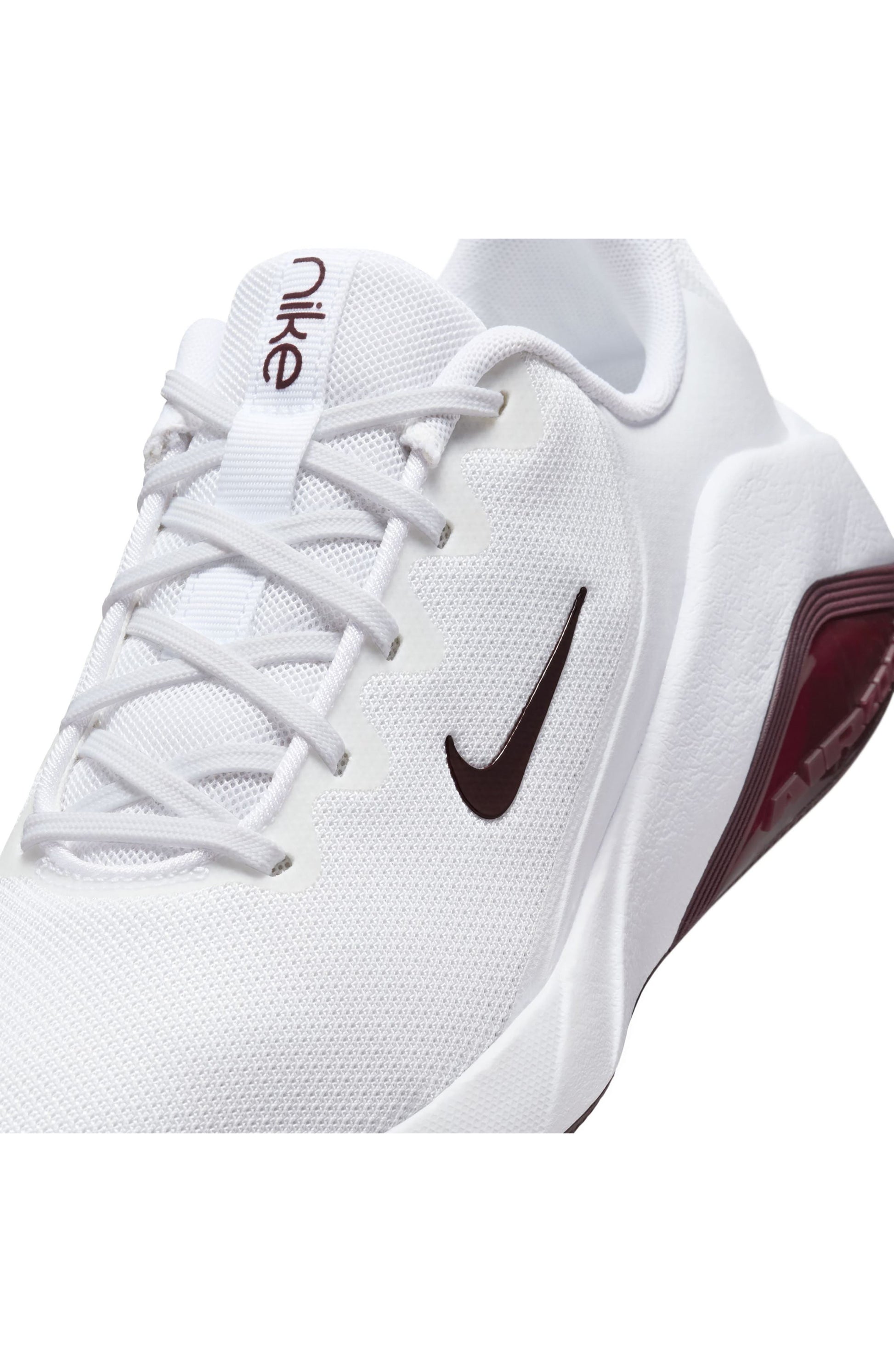 WHITE/ BURGUNDY CRUSH/ WHITE