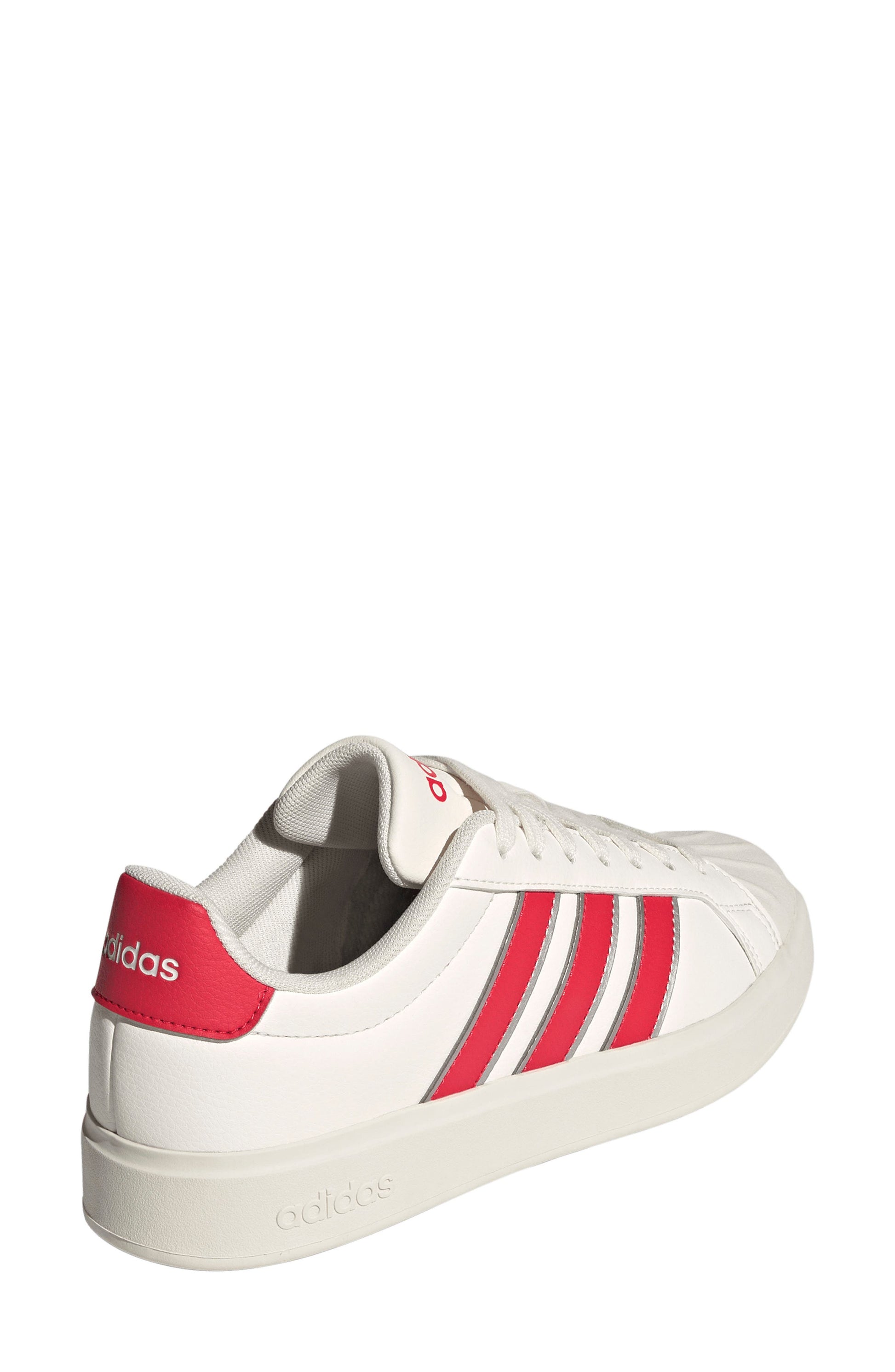 WHITE/ RED/ SILVER MET.