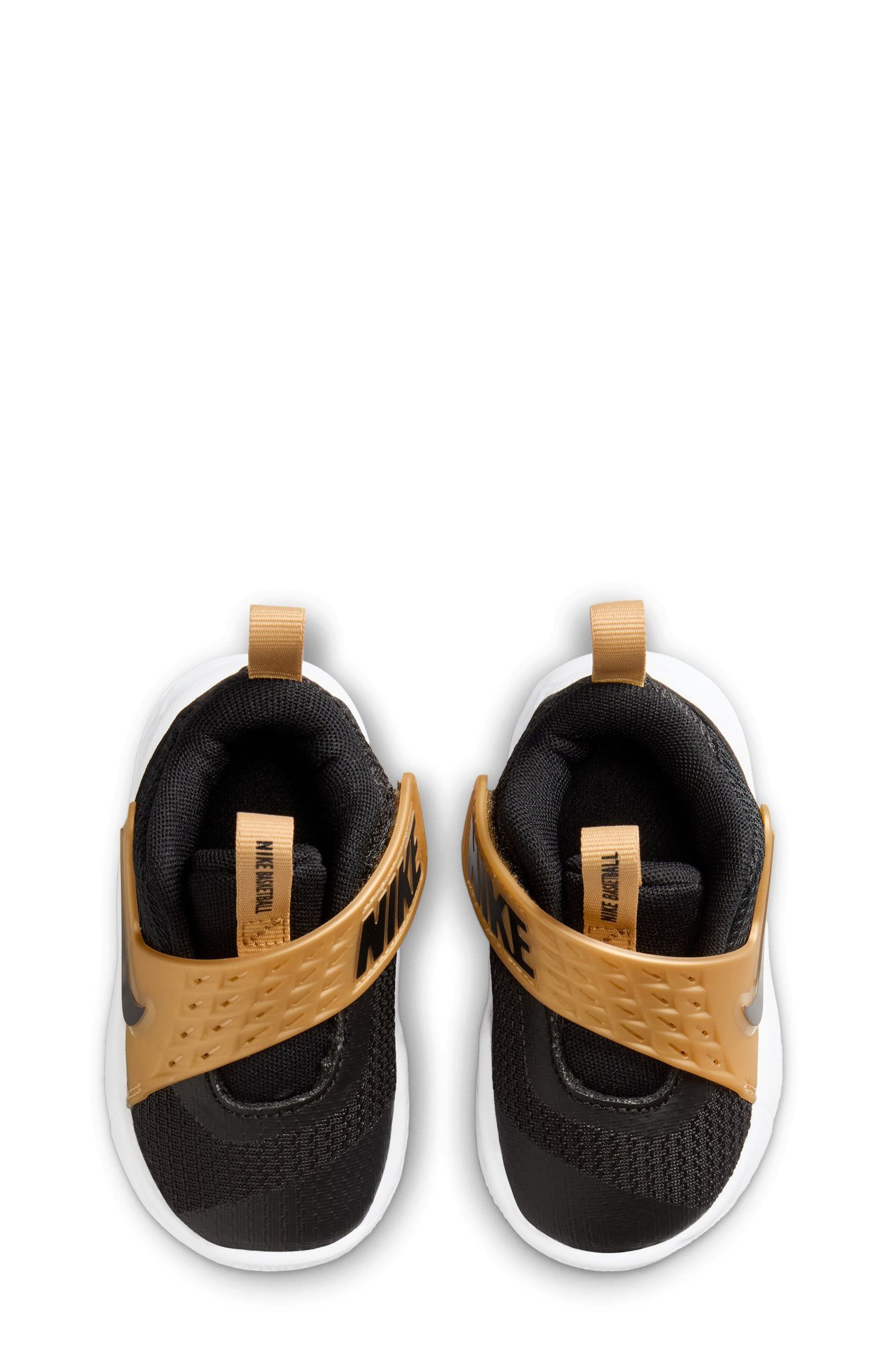 BLACK/ METALLIC GOLD/ WHITE