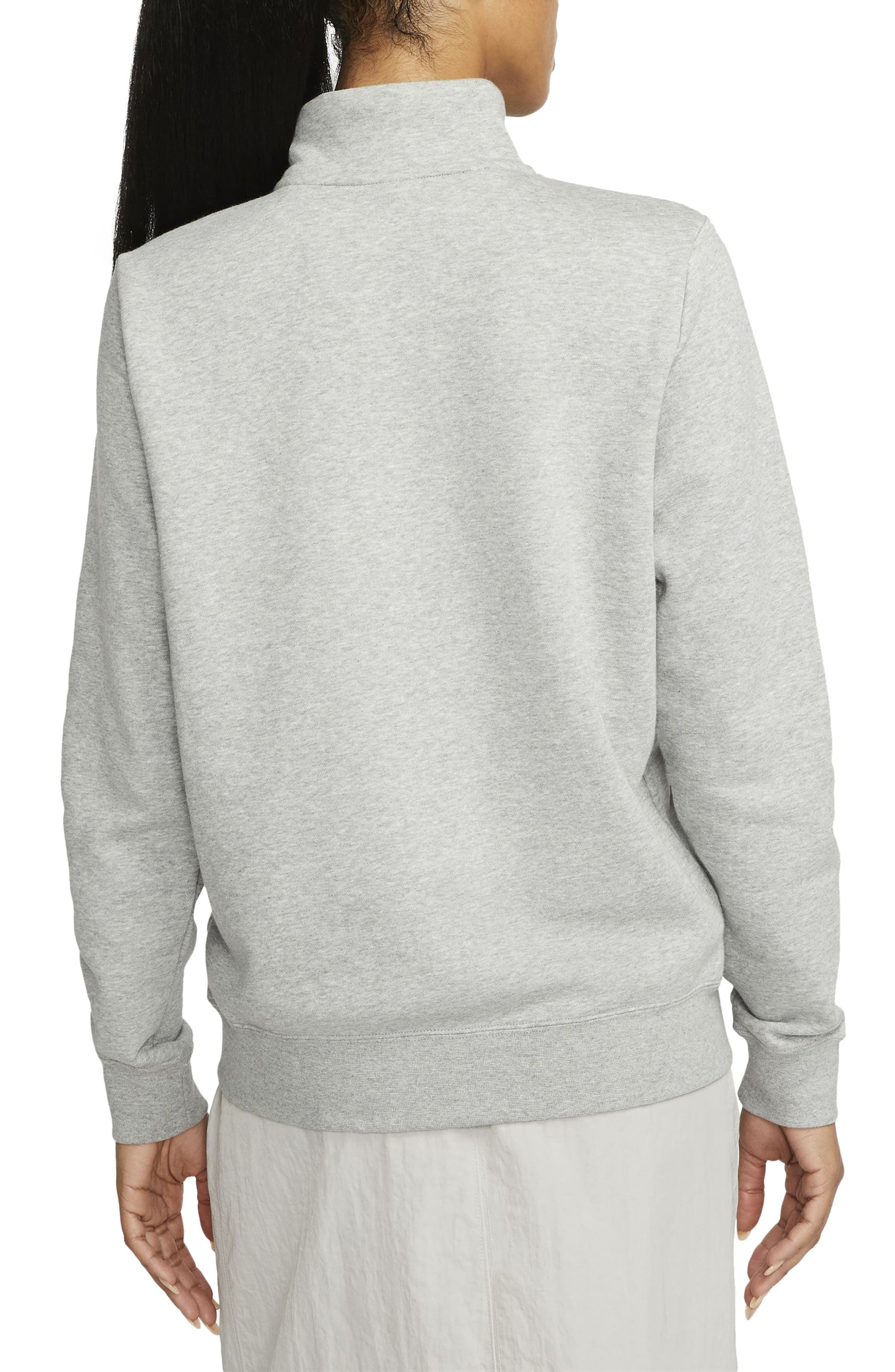 DARK GREY HEATHER/ WHITE
